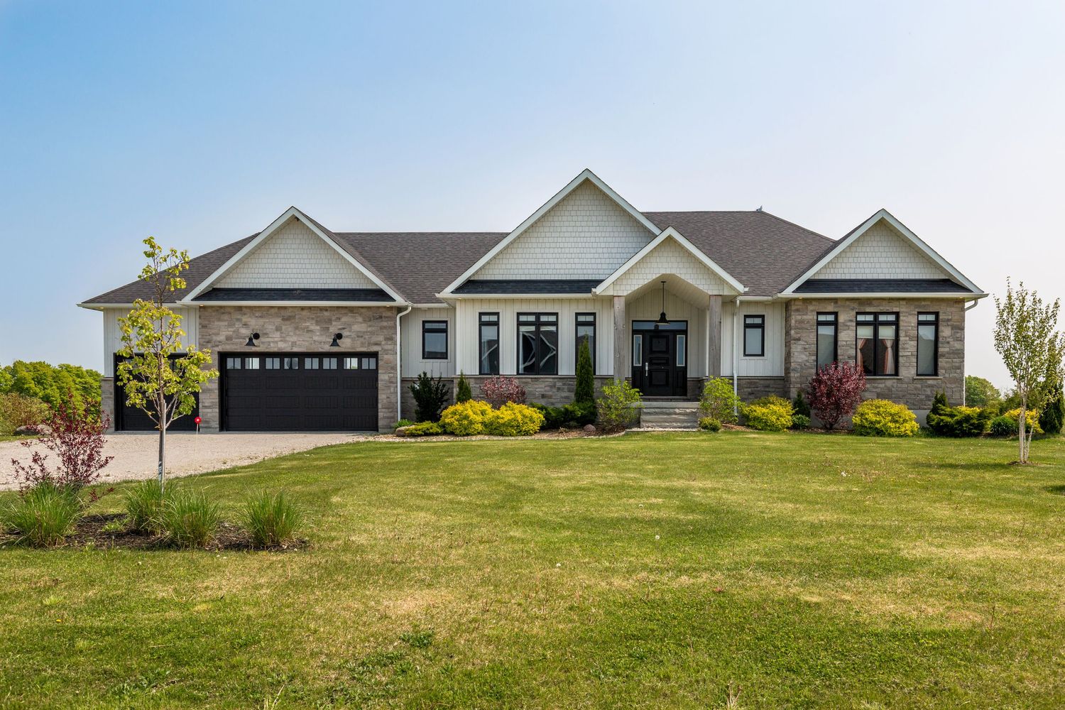 A photo of a detached home in Oro Ontario for a real estate listing in Simcoe County photographed by Sarah Tennant