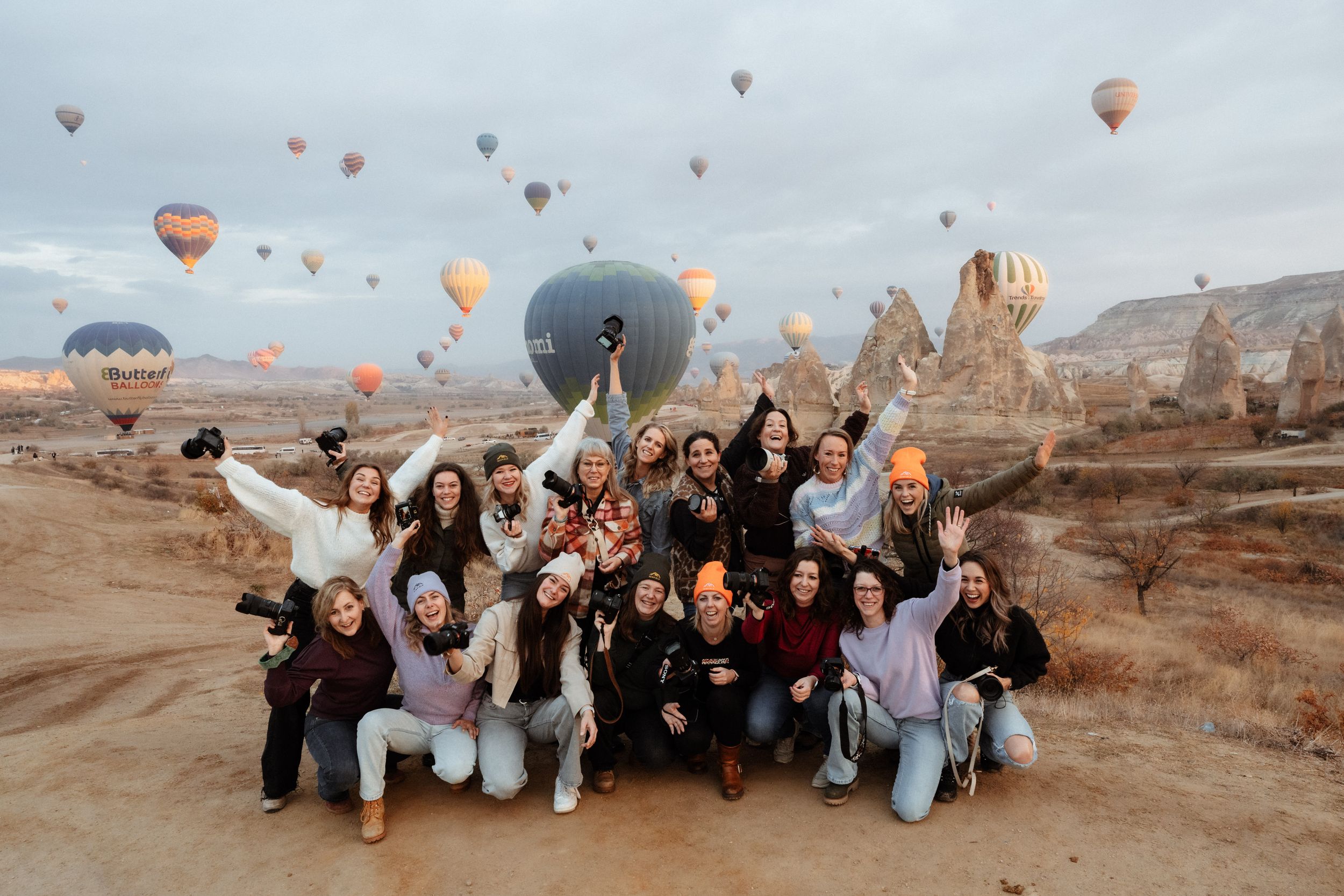 Imagination Valley, luchtballonnen Cappadocië, Göreme, zonsopkomst, Fotograaf, Westland, Adrianne Marlijne Fotografie, Sunfield Academy