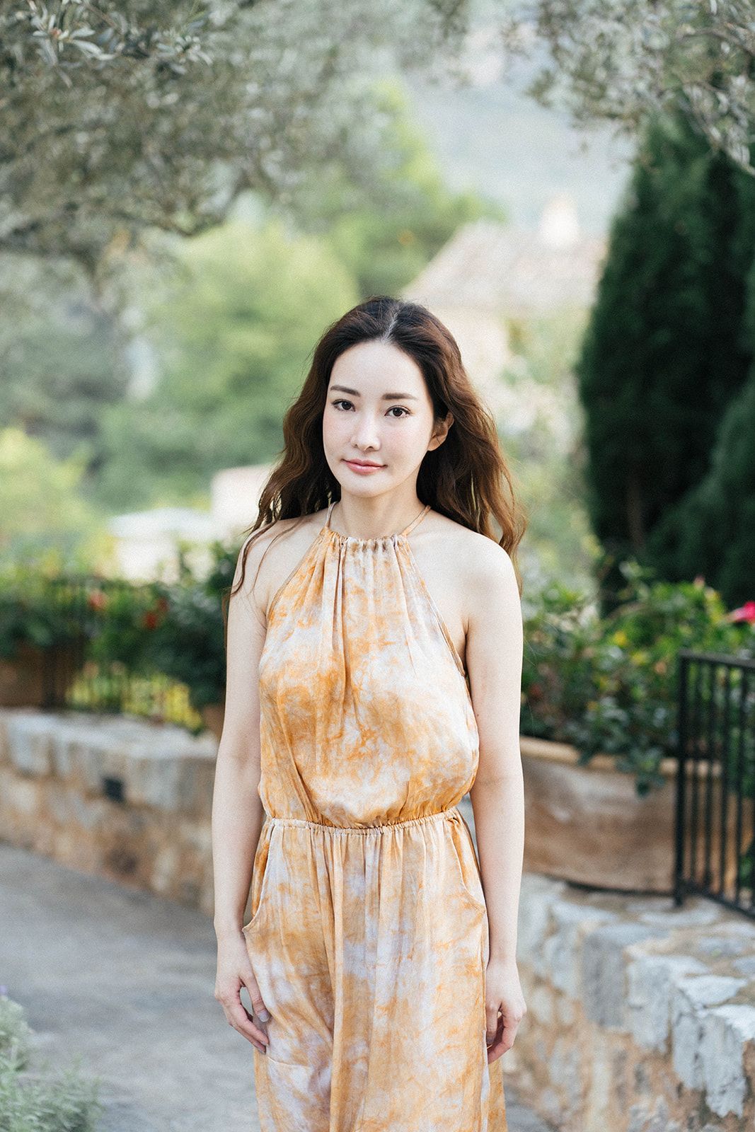Girl in Belmond La Residencia, Mallorca