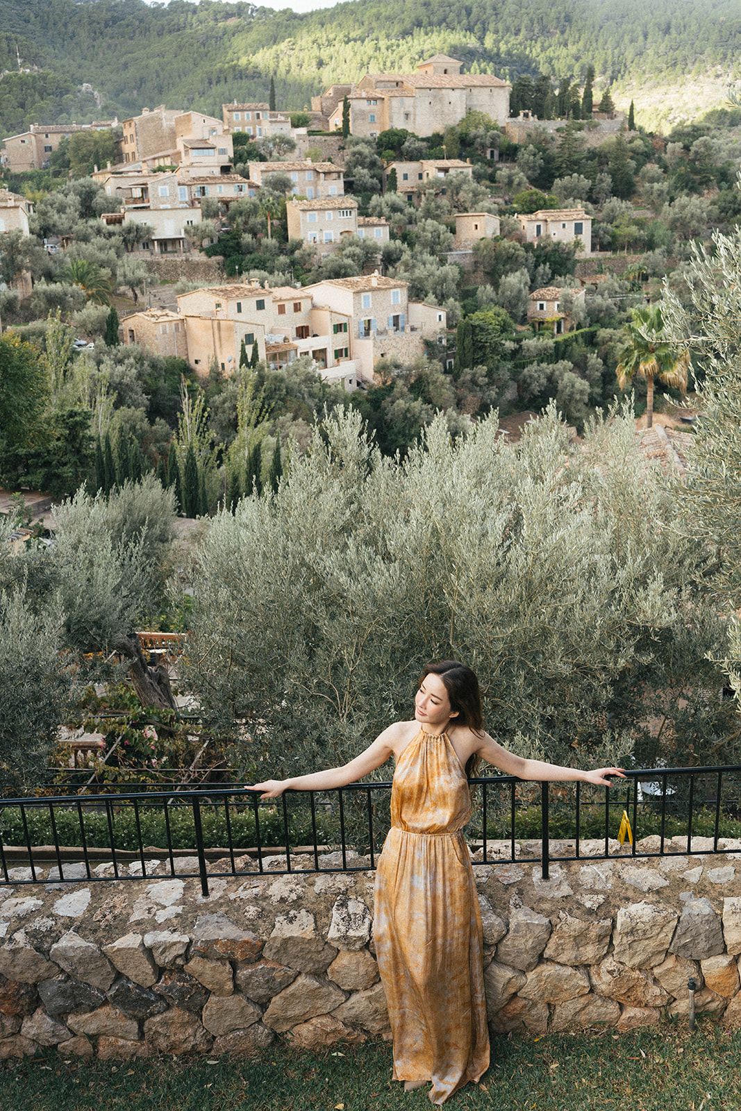 Girl in Belmond La Residencia, Mallorca