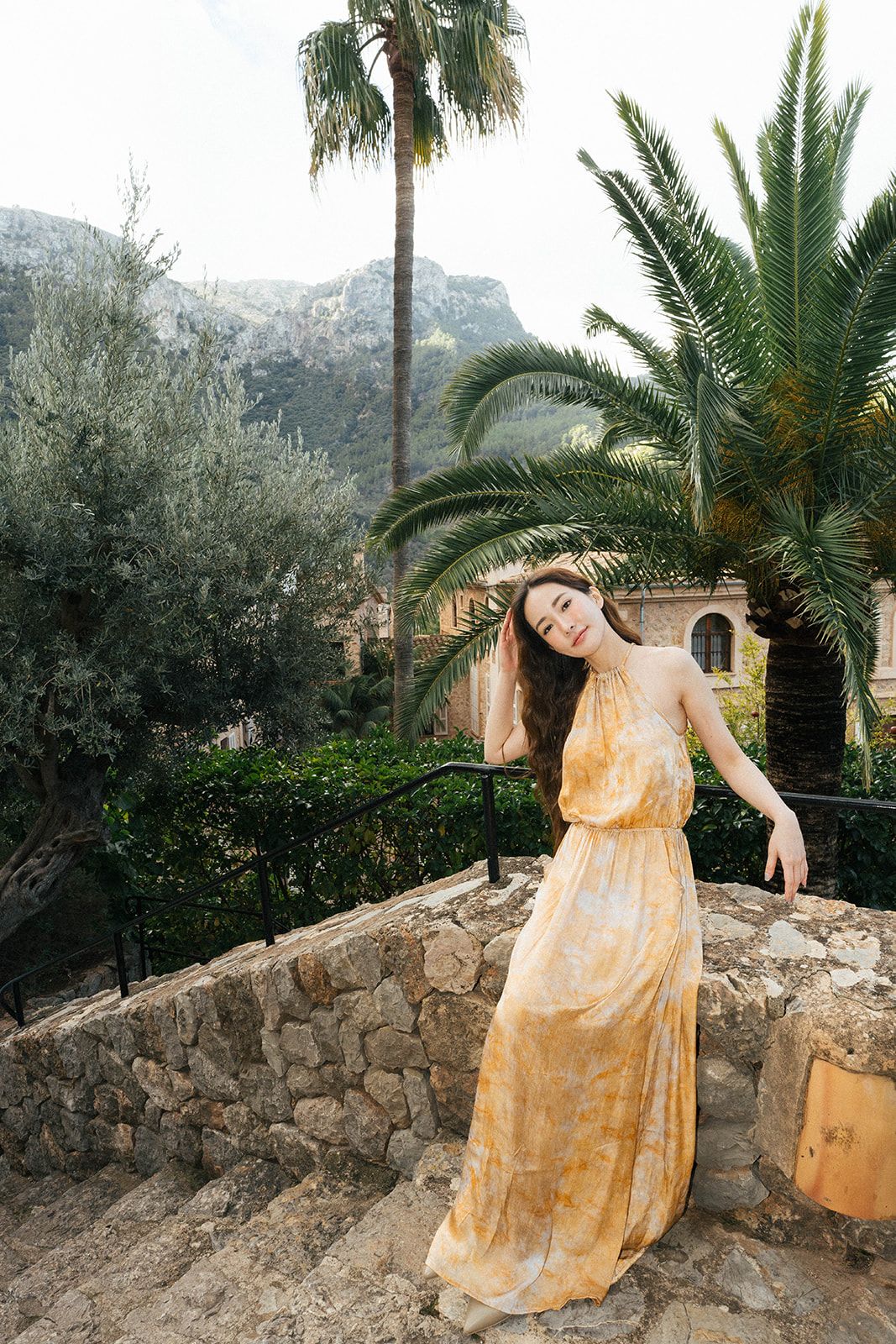 Girl in Belmond La Residencia, Mallorca