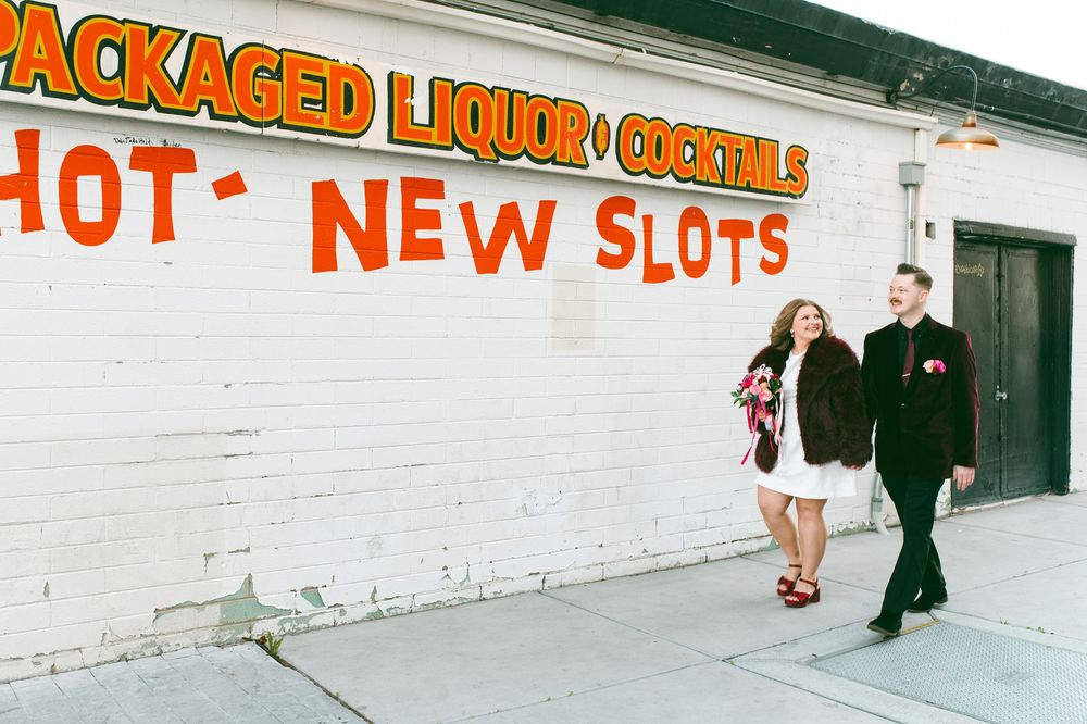 Las Vegas elopement on film