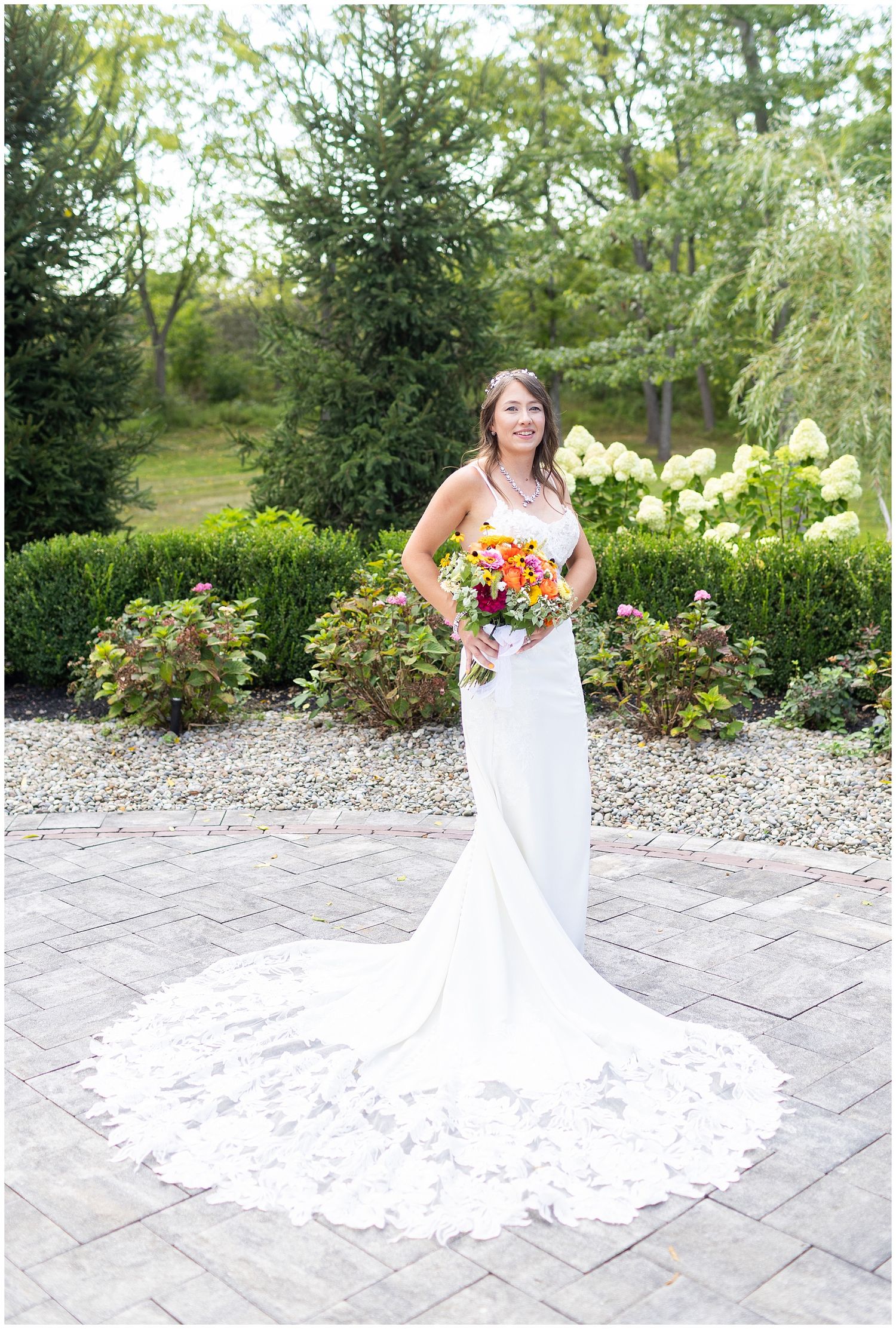 villa venezia middletown ny bridal portrait
