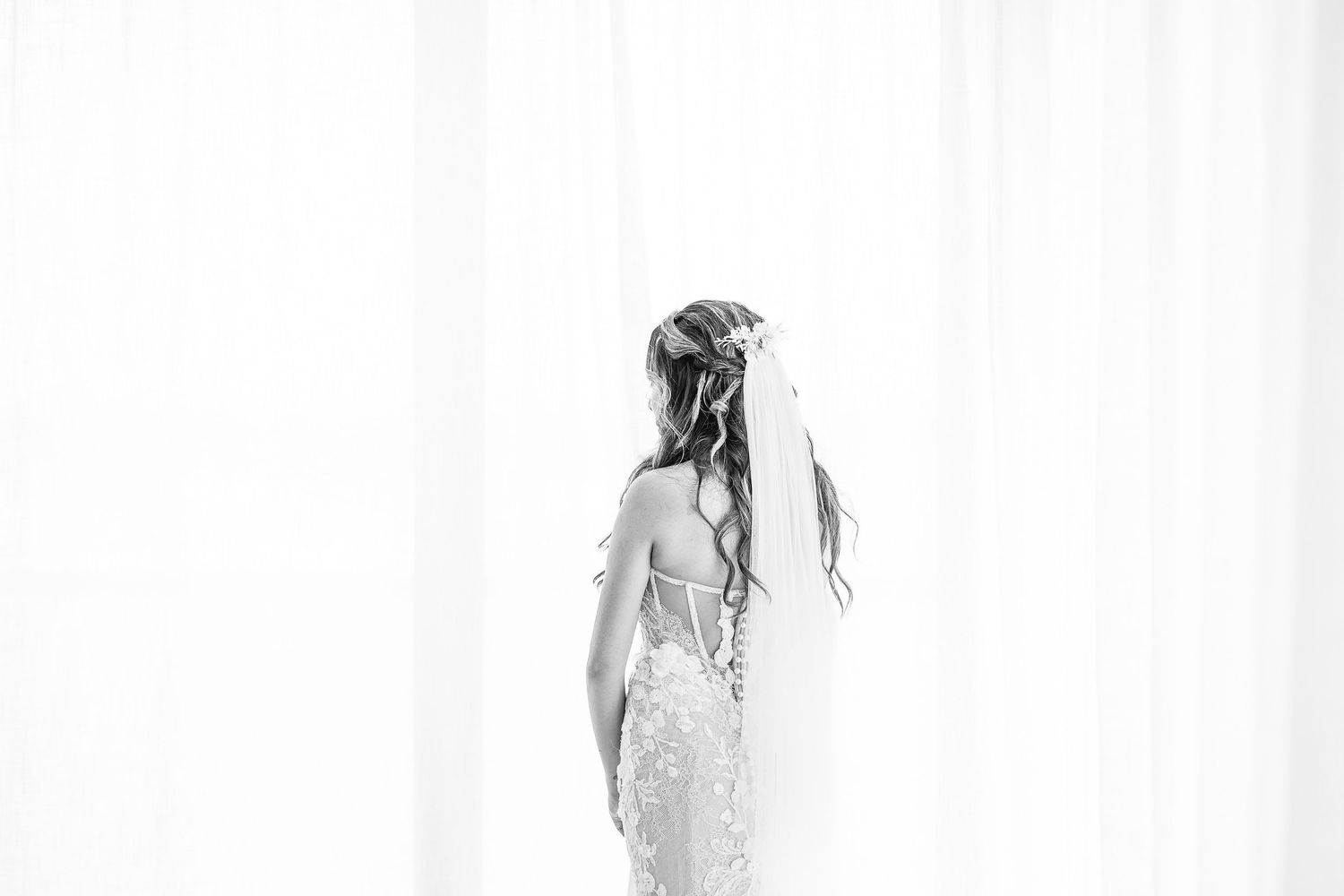 Candid Blue Venado Weddings photo – emotional bride and groom moment.