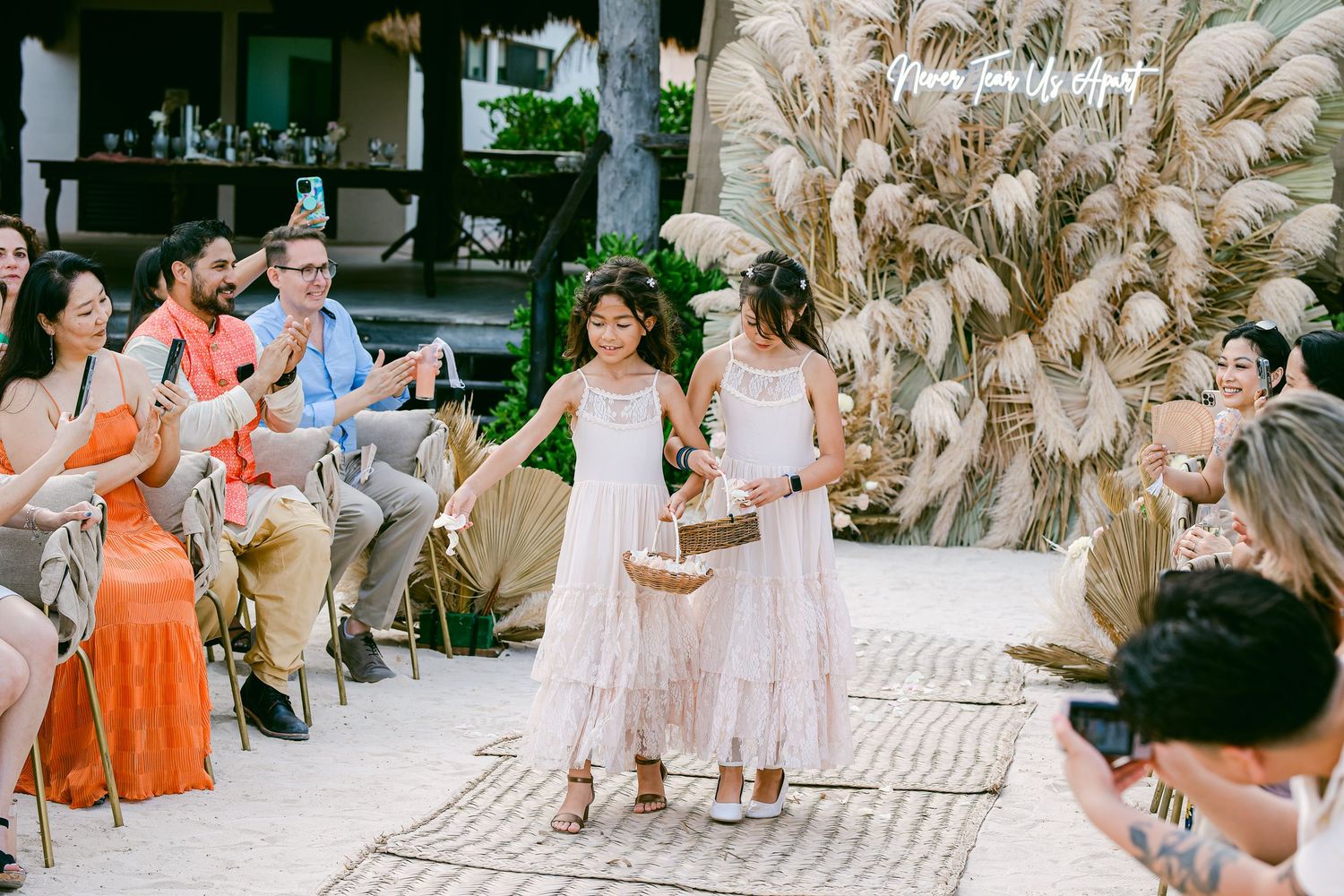 Candid Blue Venado Weddings photo – emotional bride and groom moment.
