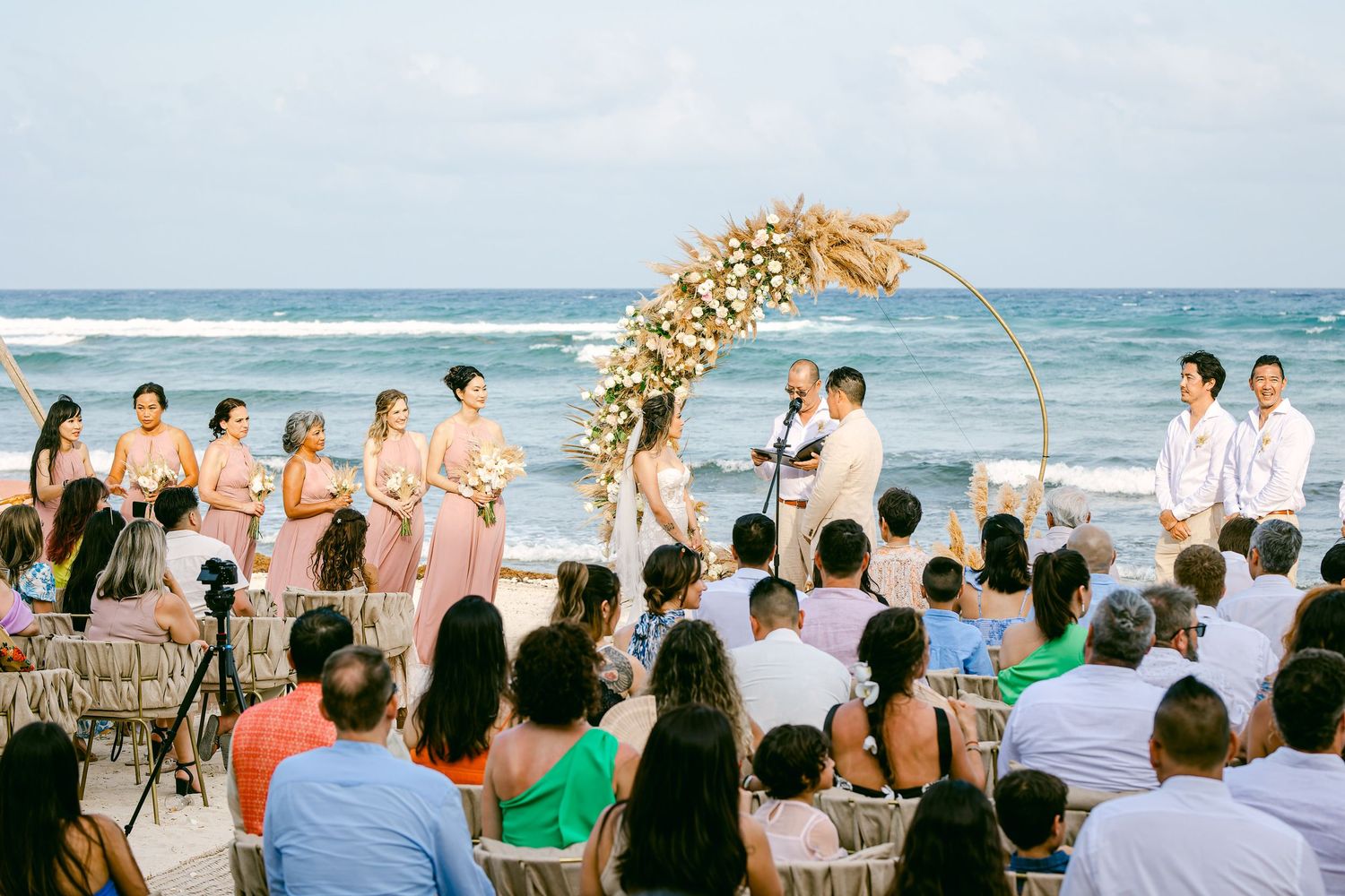 Candid Blue Venado Weddings photo – emotional bride and groom moment.