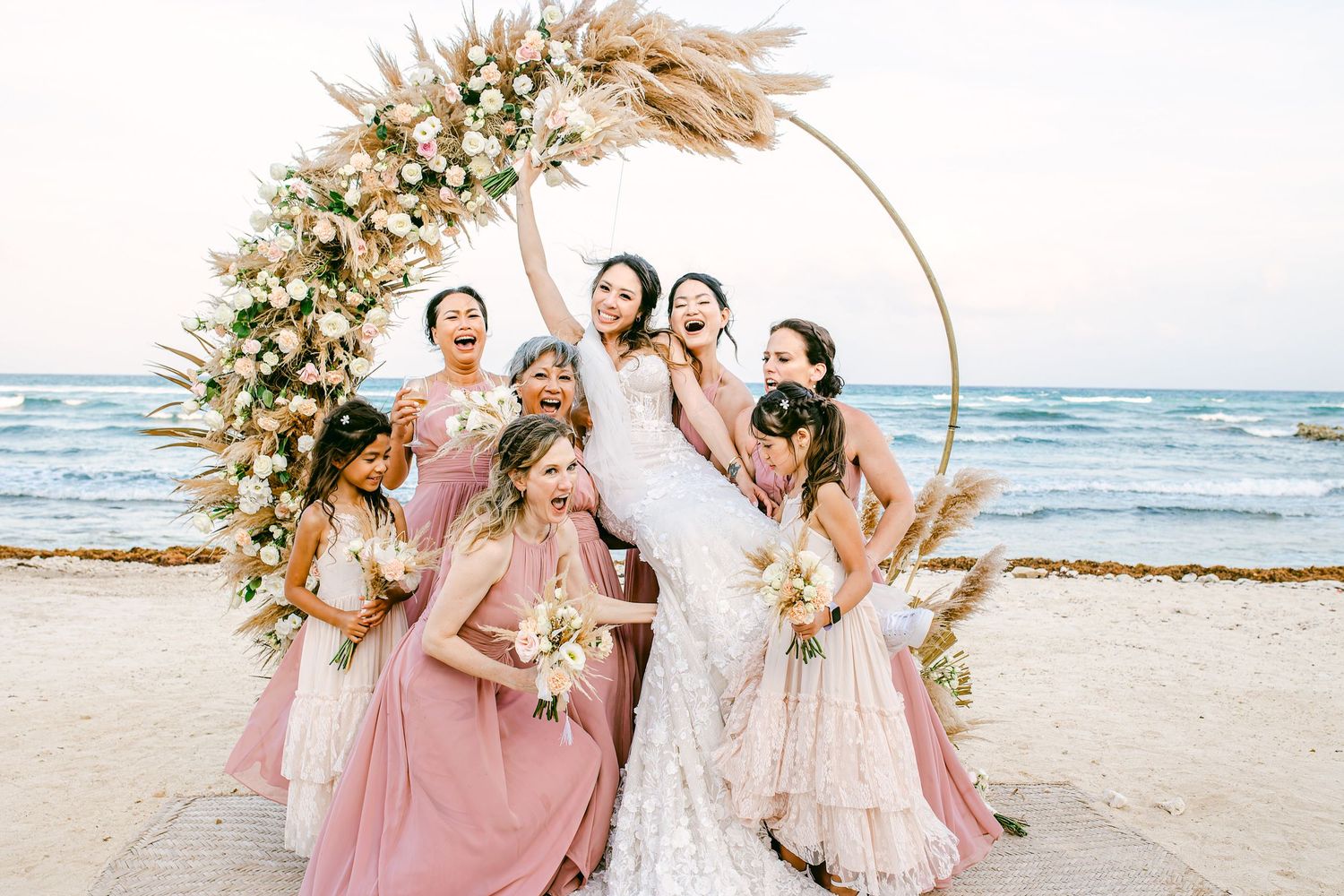 Candid Blue Venado Weddings photo – emotional bride and groom moment.