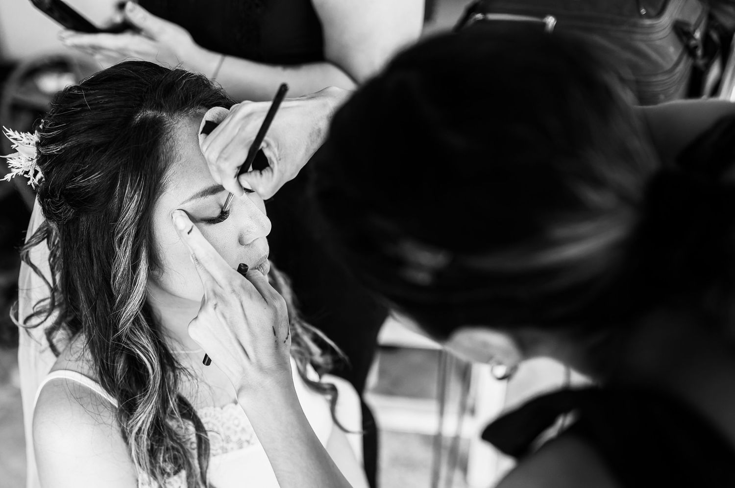 Candid Blue Venado Weddings photo – emotional bride and groom moment.