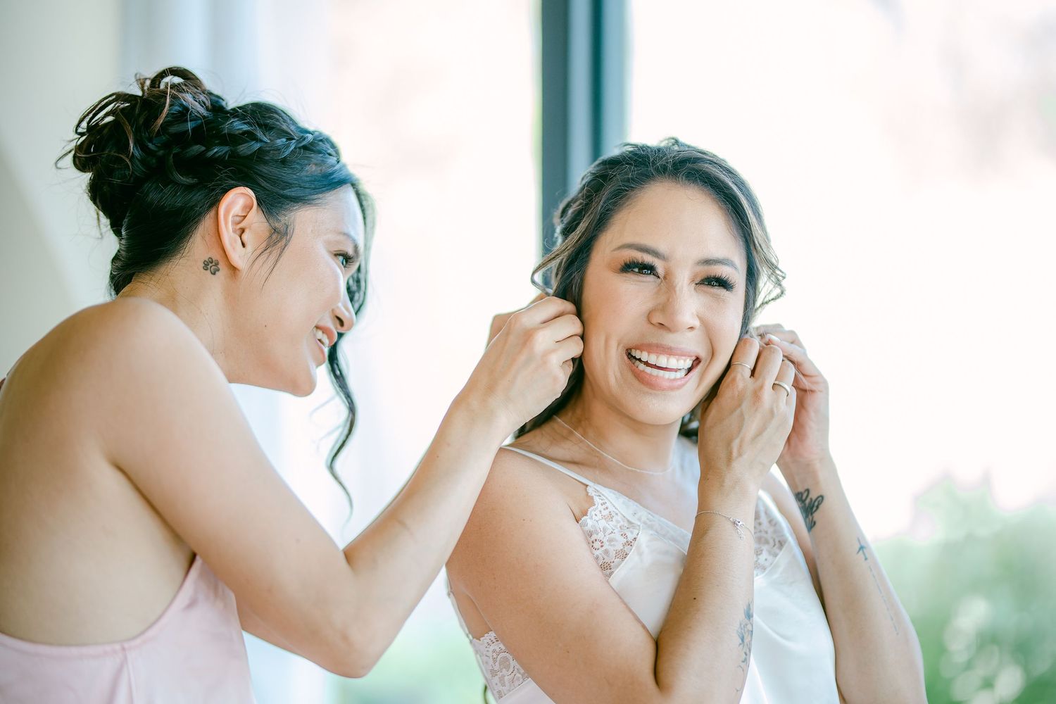 Candid Blue Venado Weddings photo – emotional bride and groom moment.