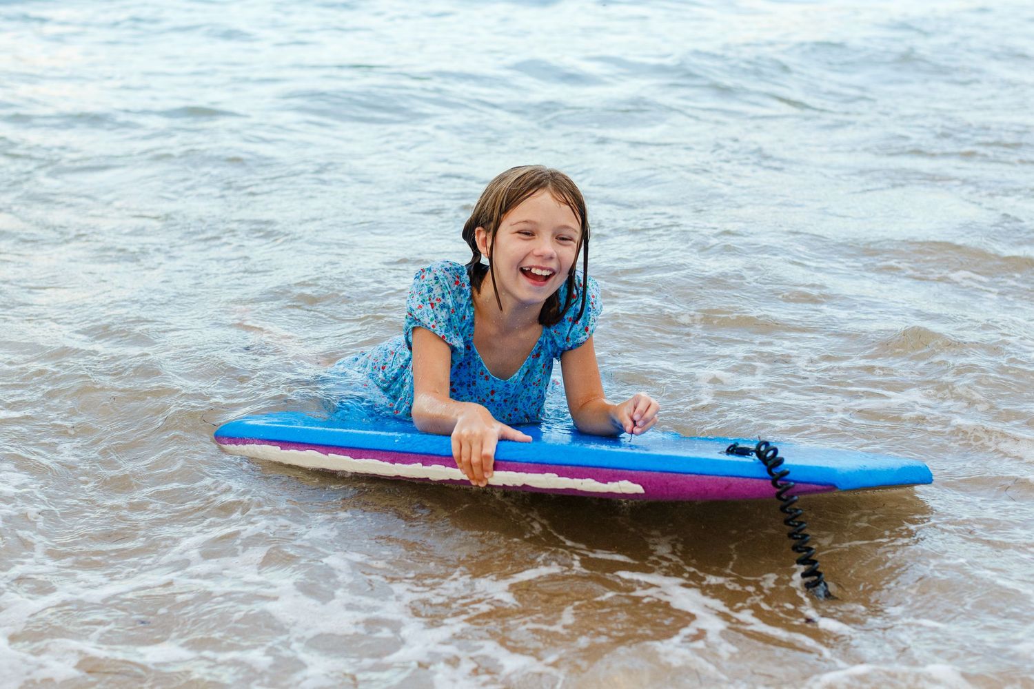 Girl at the beach in Dorado, Puerto Rico.