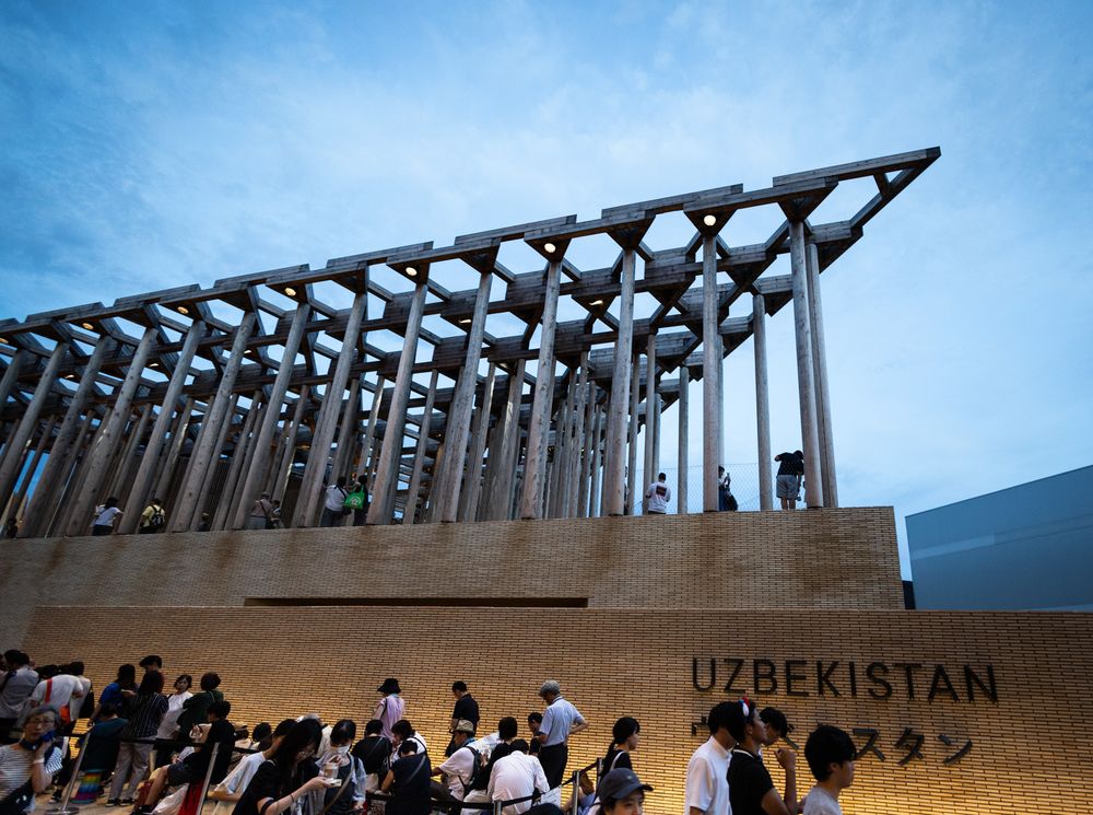 Uzbekistan Pavillion, Expo 2025. Osaka.