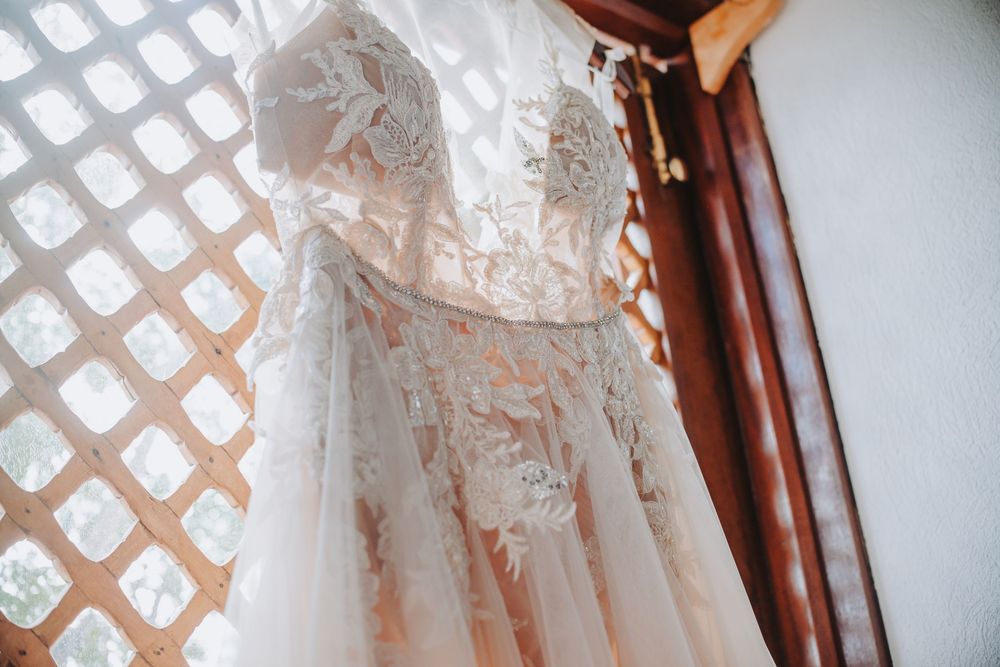 St Lucia wedding photographer captures Caille Blanc Villa Wedding with fireworks surprise