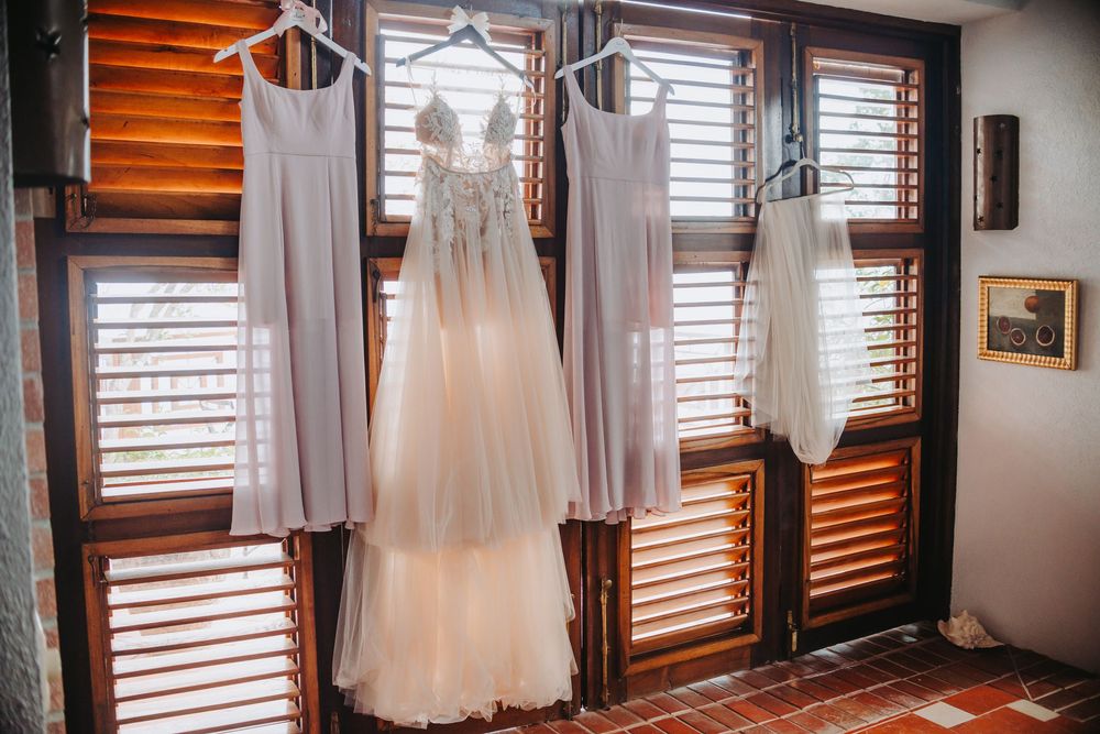 St Lucia wedding photographer captures Caille Blanc Villa Wedding with fireworks surprise