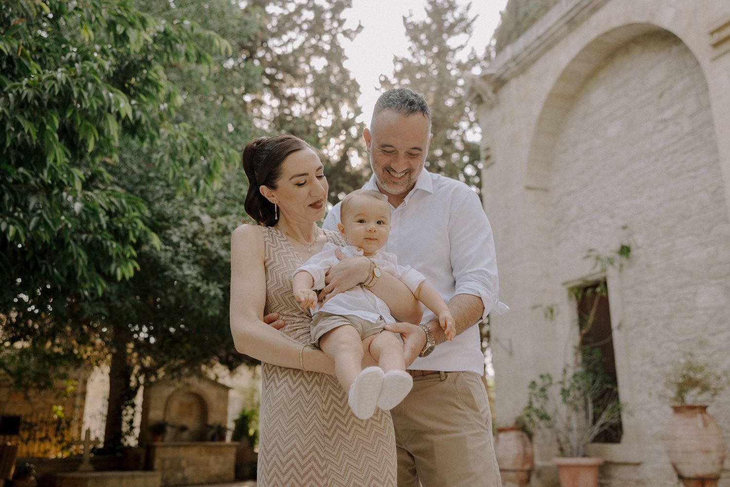 Christening photographer in Paphos and Limassol capturing timeless images with respect and care.