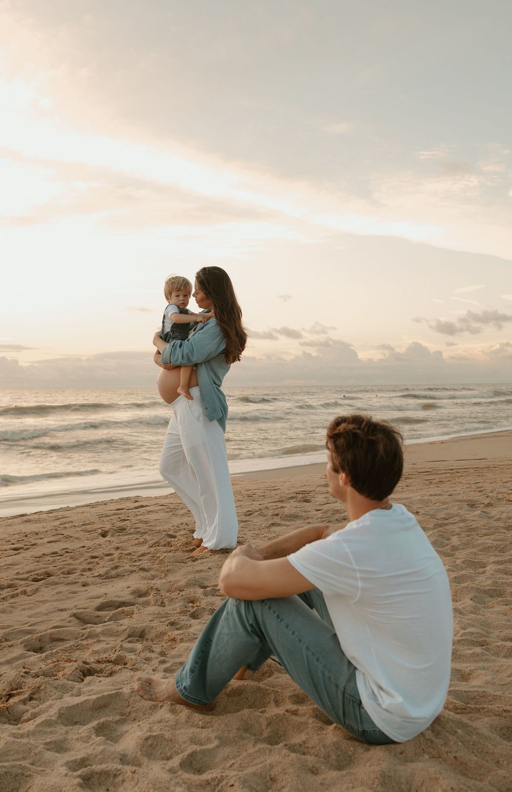 family, couples, newborns, maternity, documentary session, motherhood, pregnancy, sunrise,Satellite beach, cocoa beach, melbourne beach,