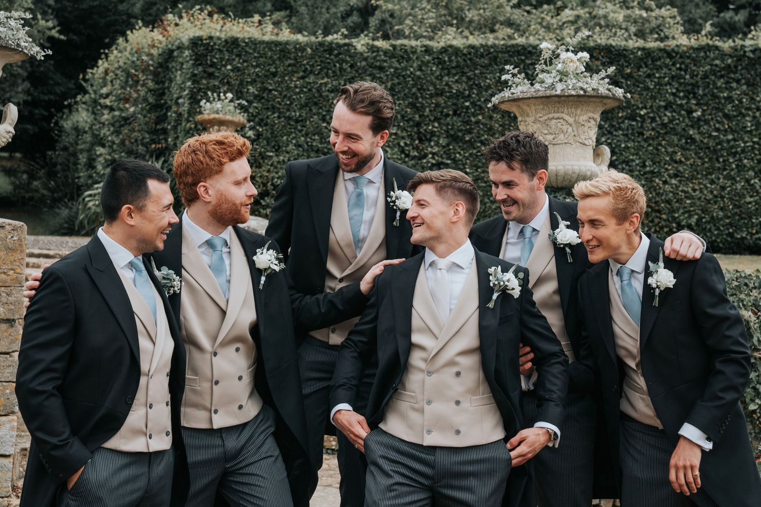 Outdoor ceremony at Launcells Barton