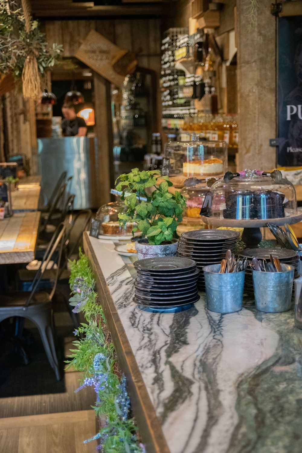 Professional food and interior photography for Checketts restaurant in Worcestershire