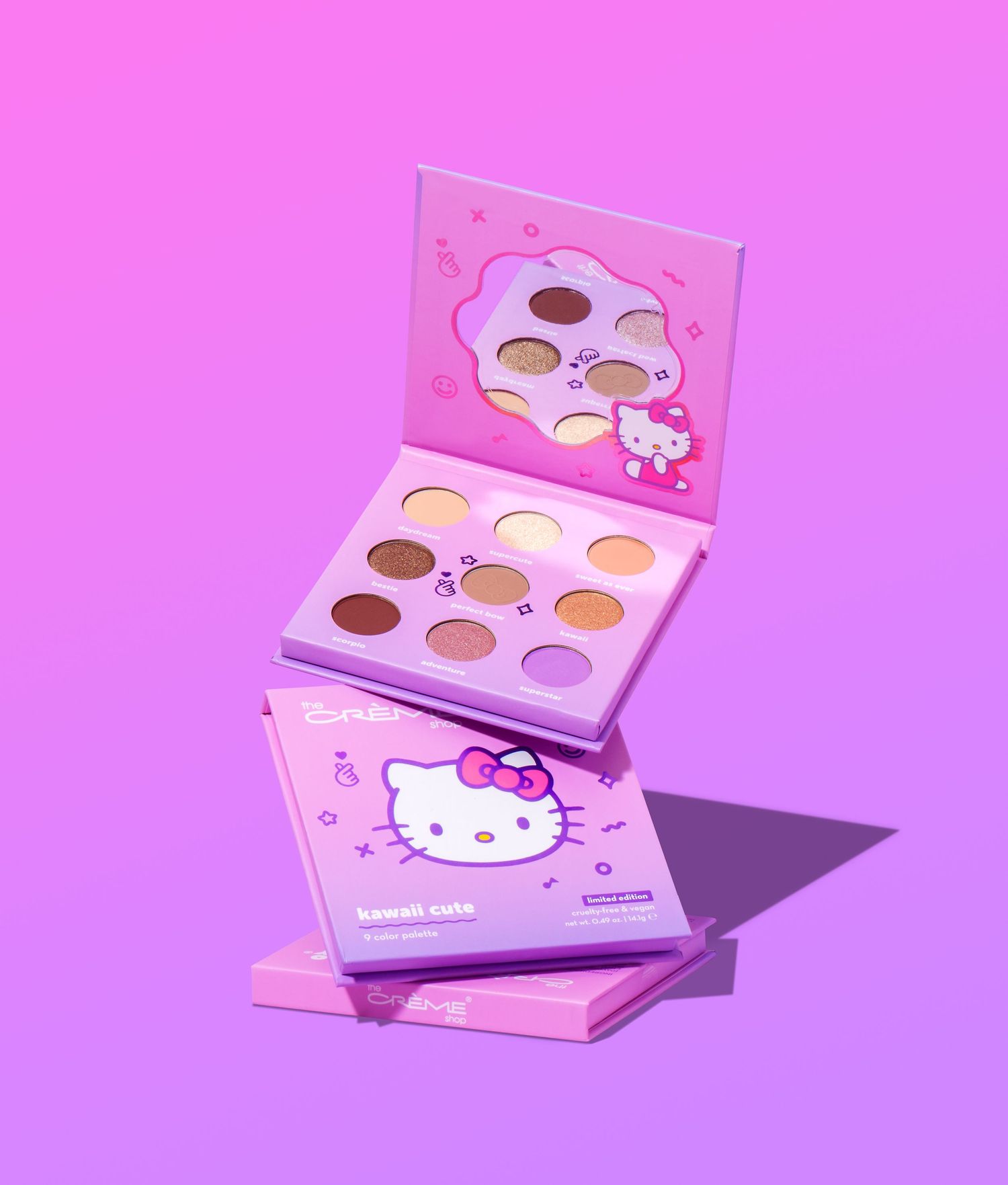 colorful, vibrant product photography for a skincare and cosmetics brand