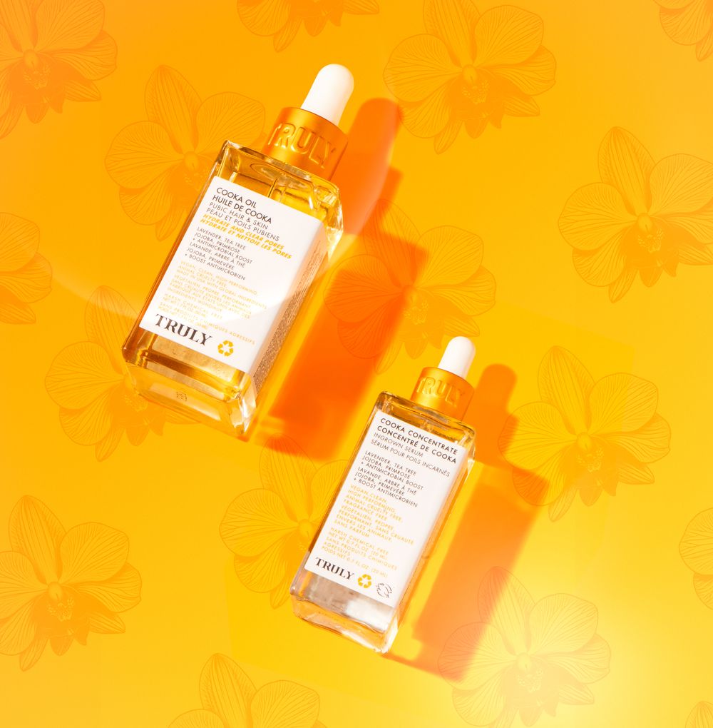 colorful, vibrant product photography for a skincare and cosmetics brand