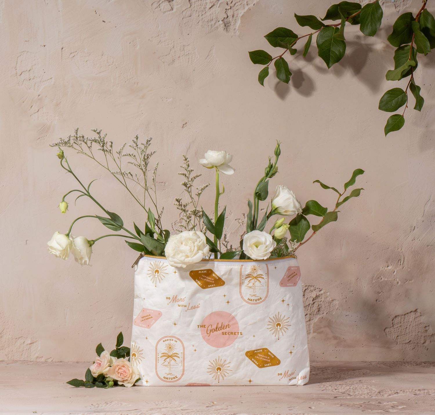 Styled commercial product photography for a natural wellness / skincare brand