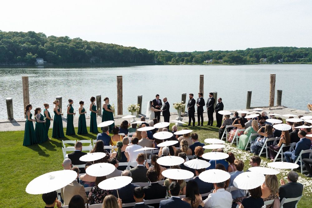 Delamar hotel wedding venue in mystic connecticut images of table settings, bridal party, ceremony space, reception tables and more
