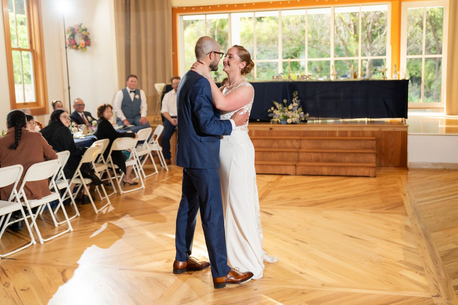 Historic Bush House Inn wedding venue interior in Index Washington