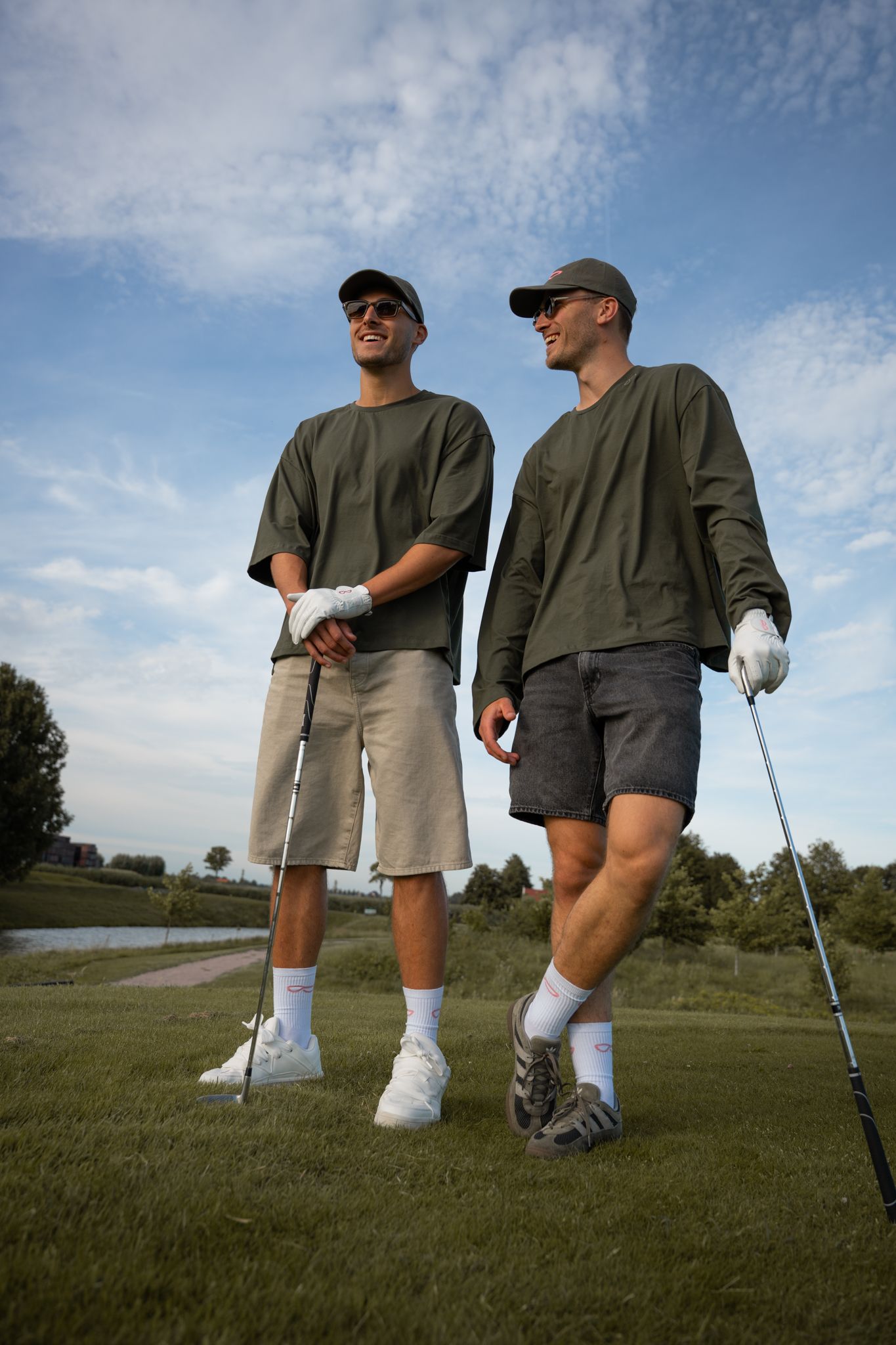 Kledingmerk fotografie Noord Holland golfbaan shoot by LoDé