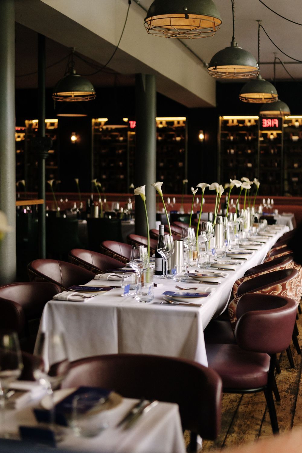 Elegant restaurant wedding at Pasture in Bristol