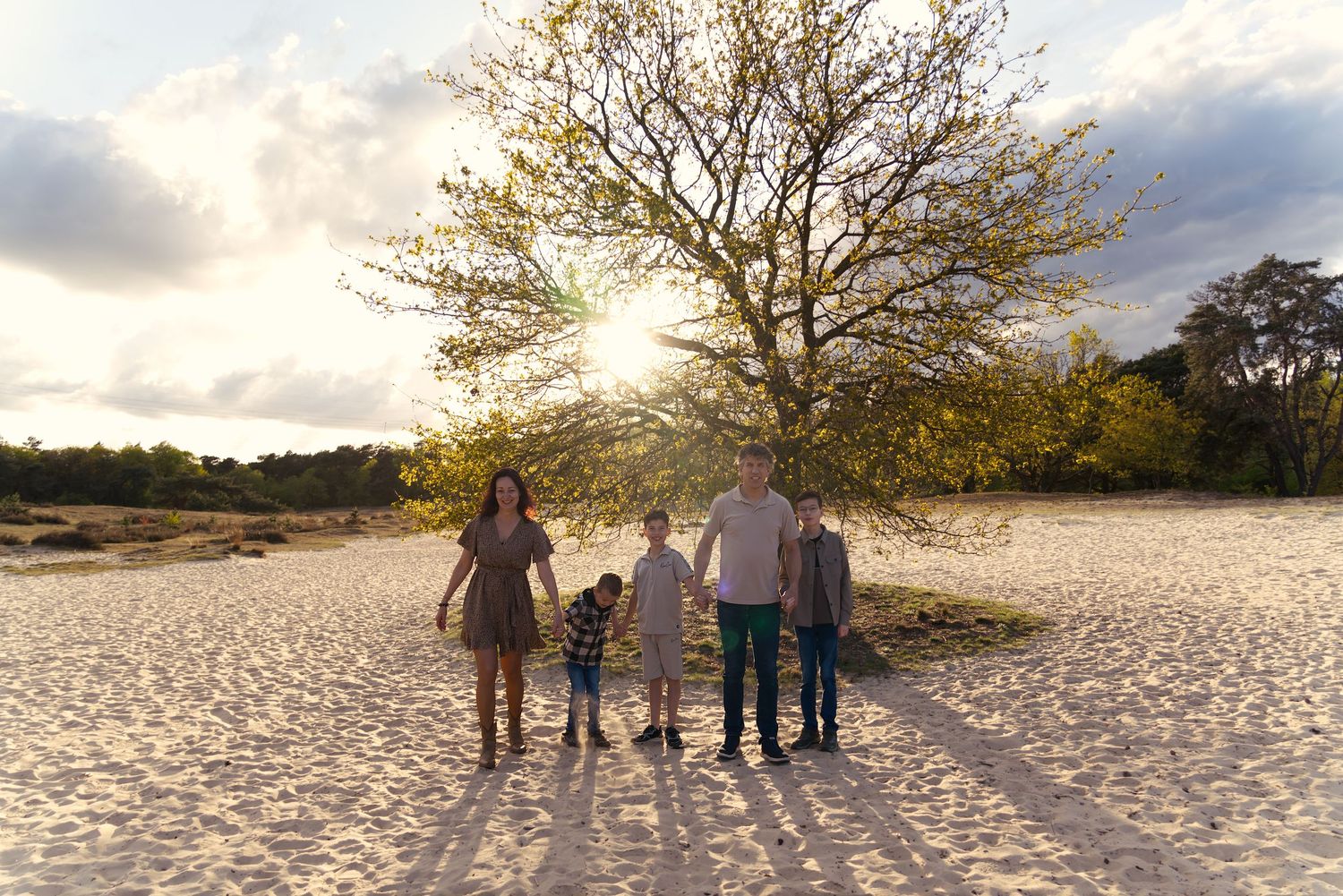 Familie nu het er nog is.