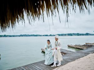 Margaritaville Lake Resort Indian wedding photography