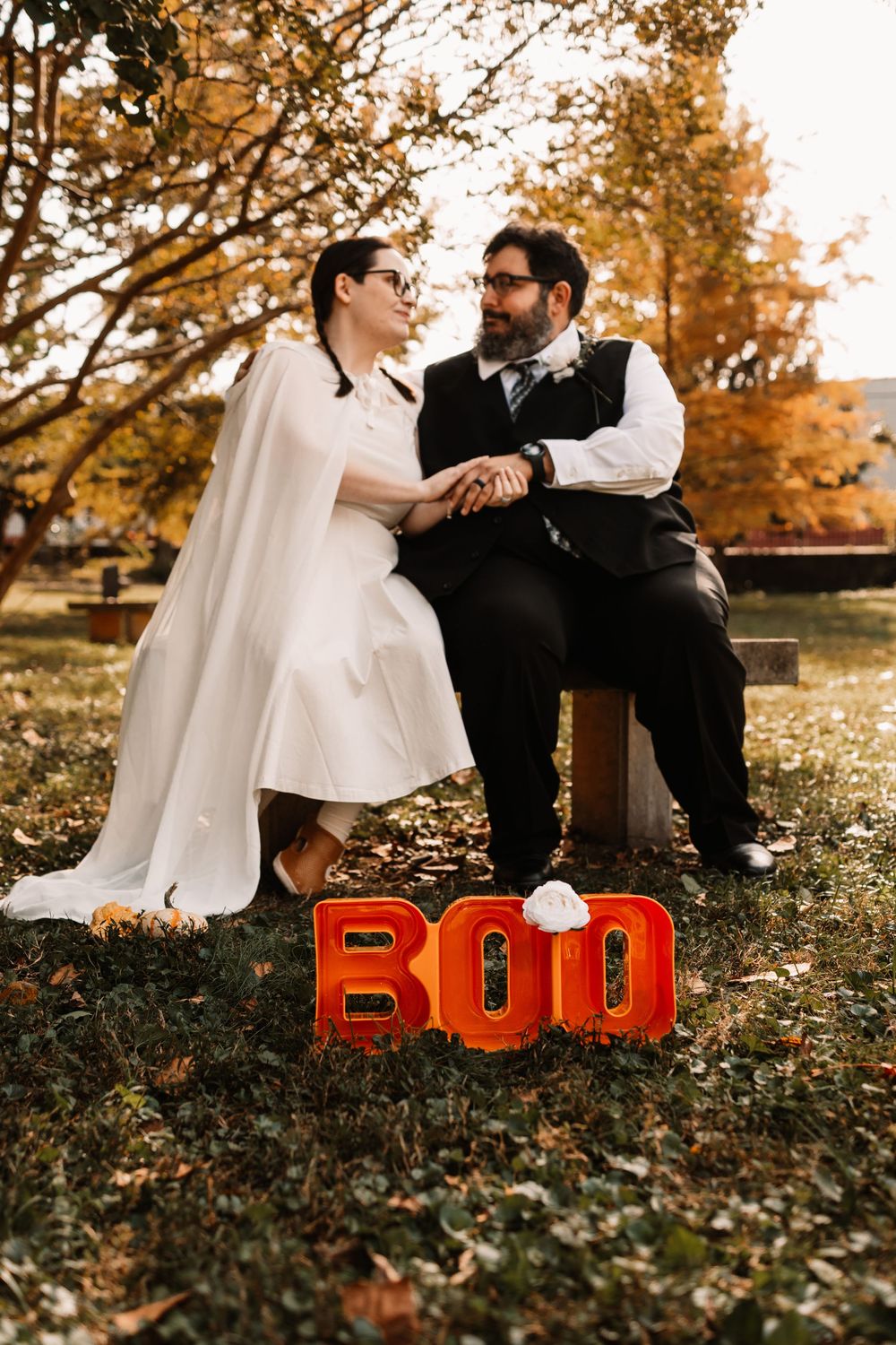 Elopement photography at historic Old Gray Cemetery in Knoxville, Tennessee with Nina Thomas Photography.