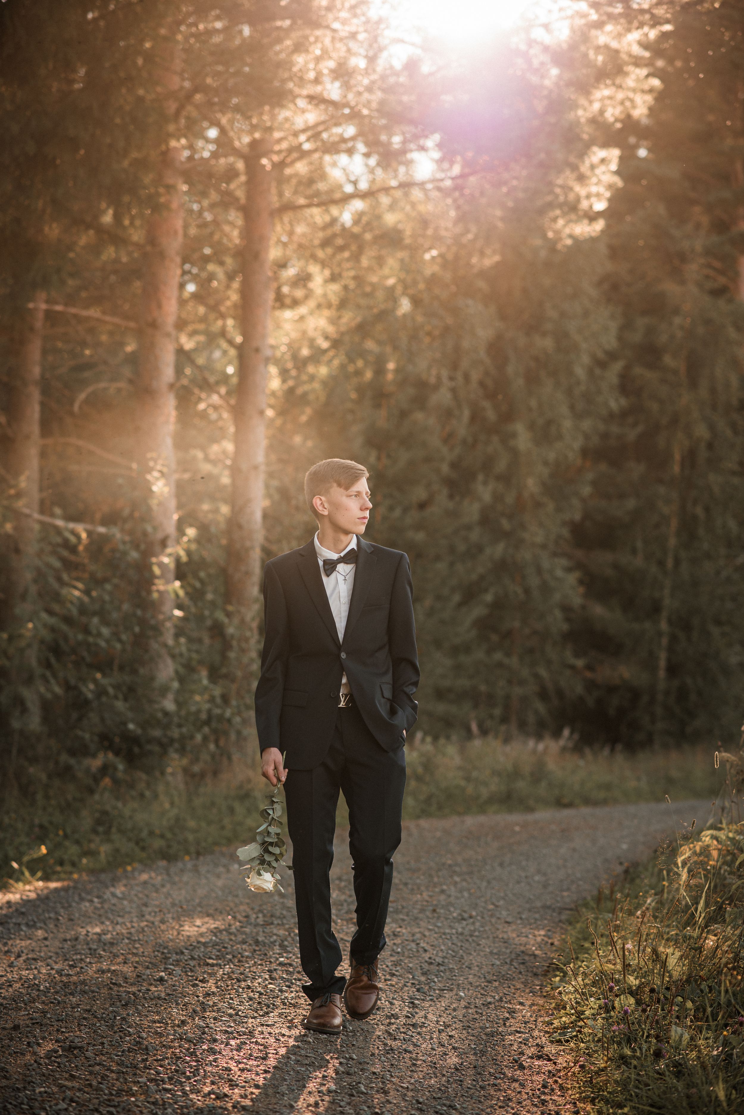 rippikuva metsätiellä