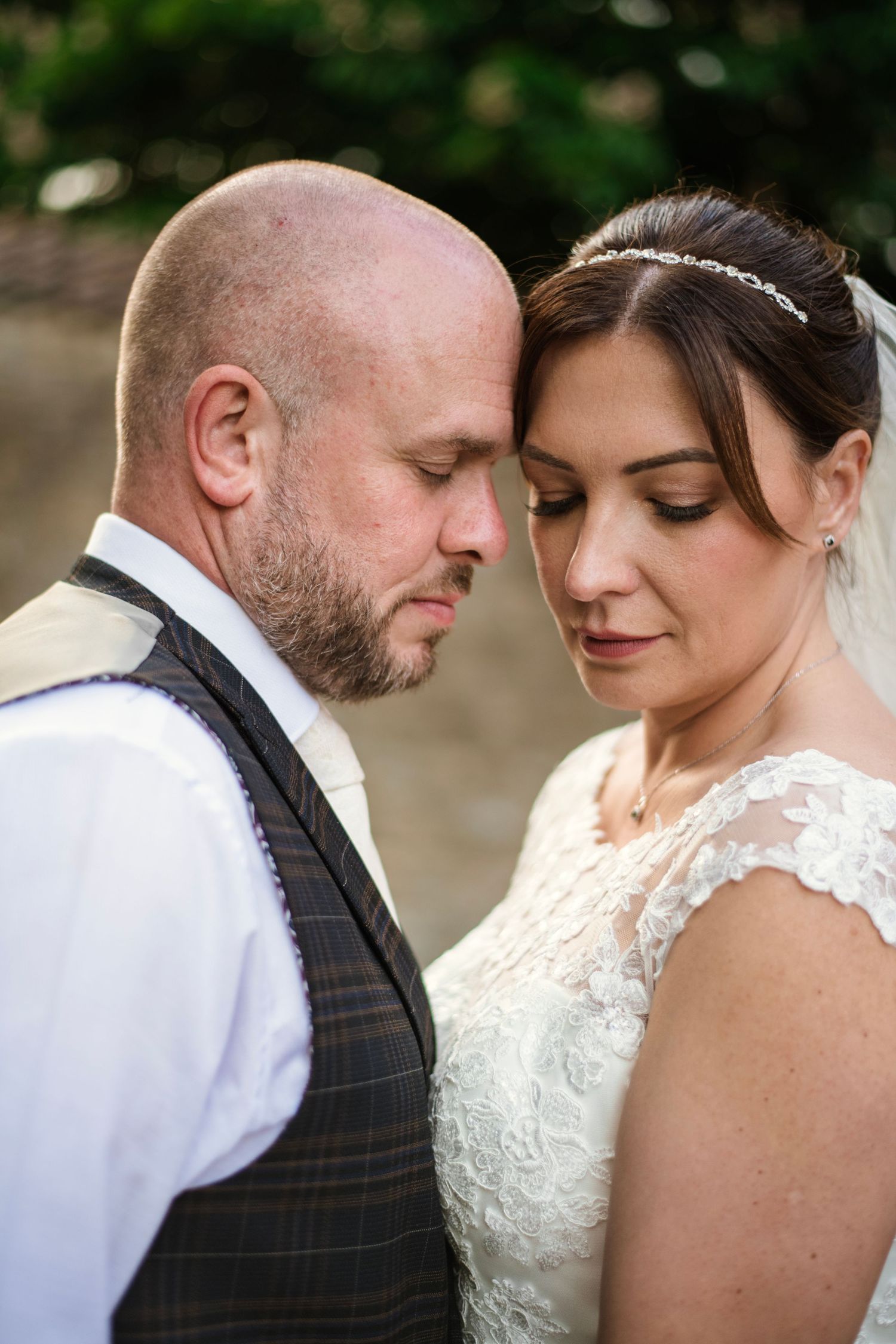 A romantic wedding at The Lic photo of Stephanie and Tom wedding photog