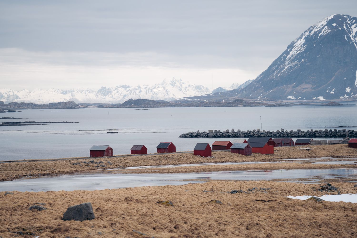 village de pêcheurs Eggum lofoten norvège