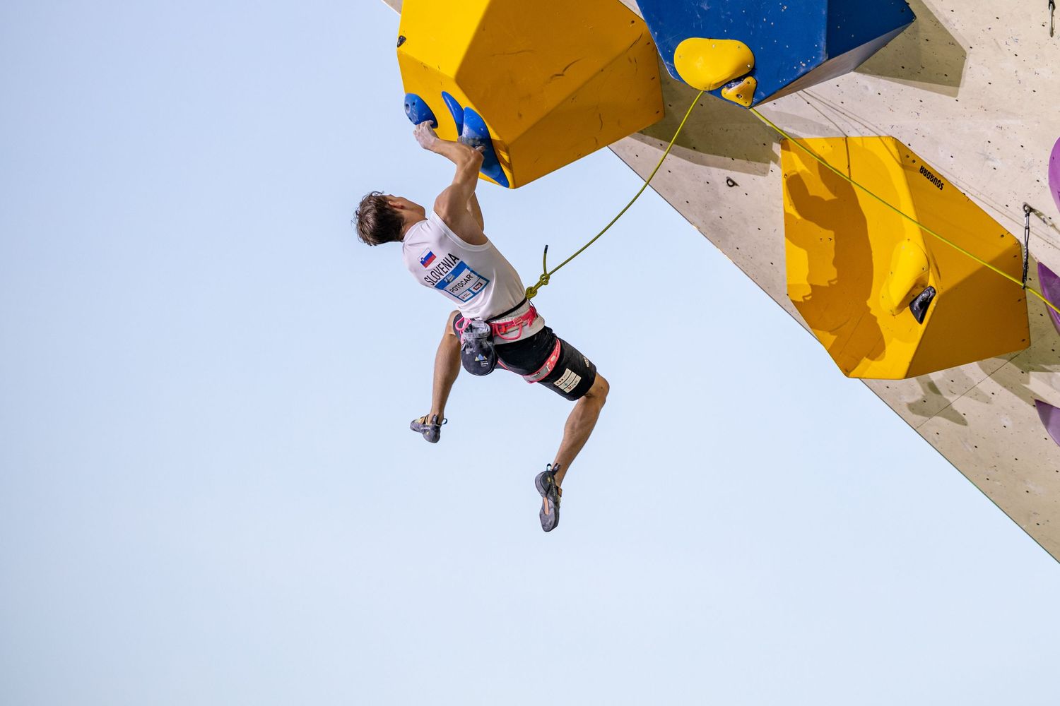 Sport climbing competition - photo by Jan Virt, Official World Climbing photographer