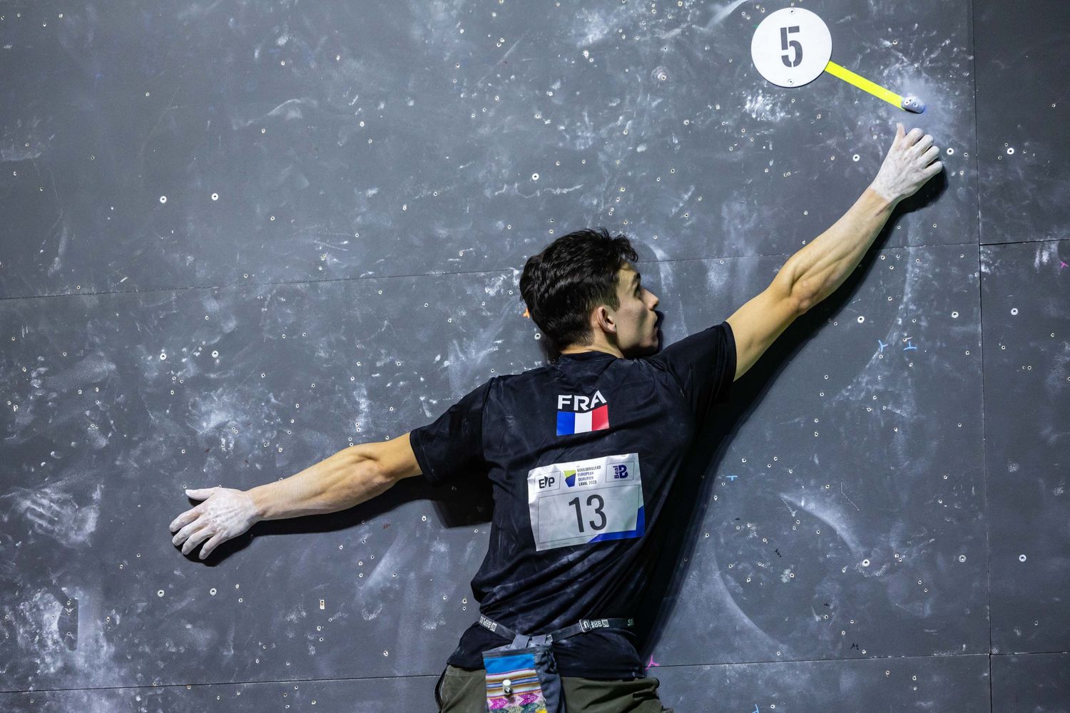 Sport climbing competition - photo by Jan Virt, Official World Climbing photographer