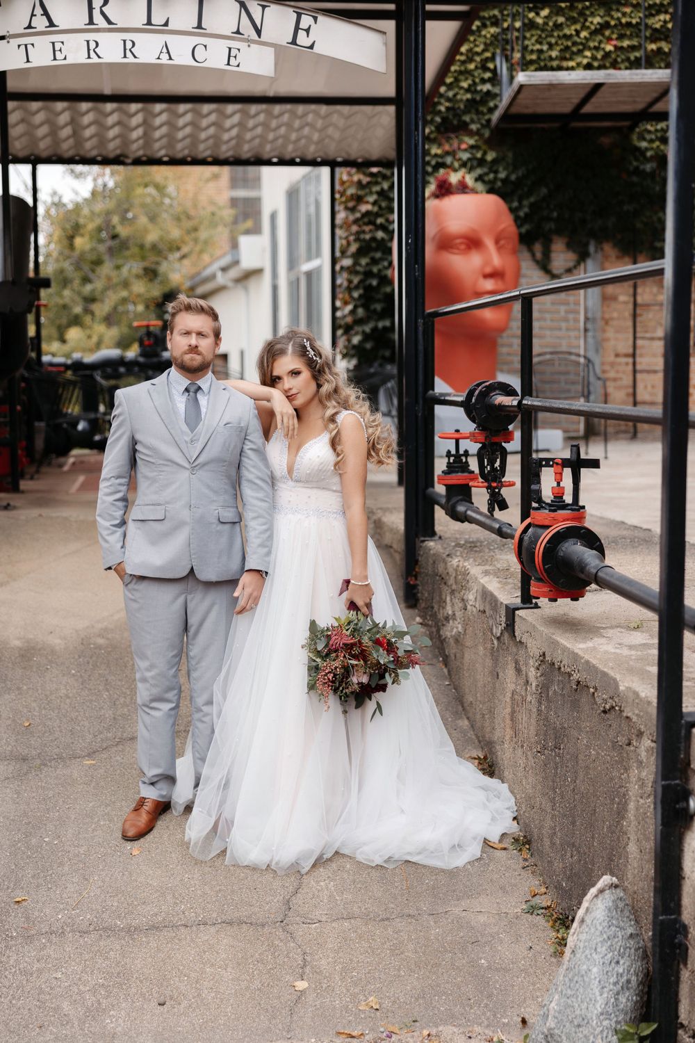Wedding photography in Chicago suburbs captured by Olena Swoboda Photography LLC