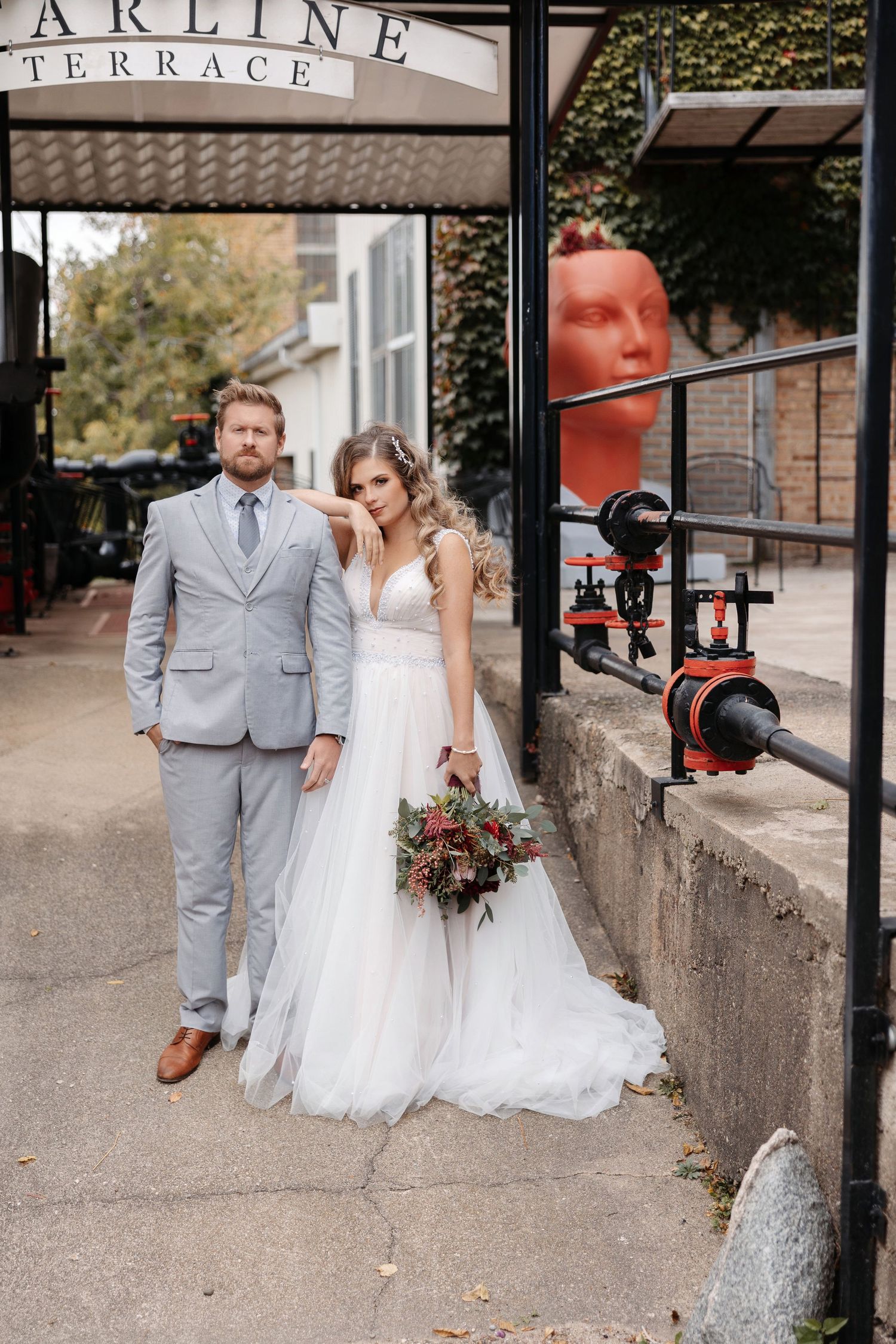 Wedding photography in Chicago suburbs captured by Olena Swoboda Photography LLC