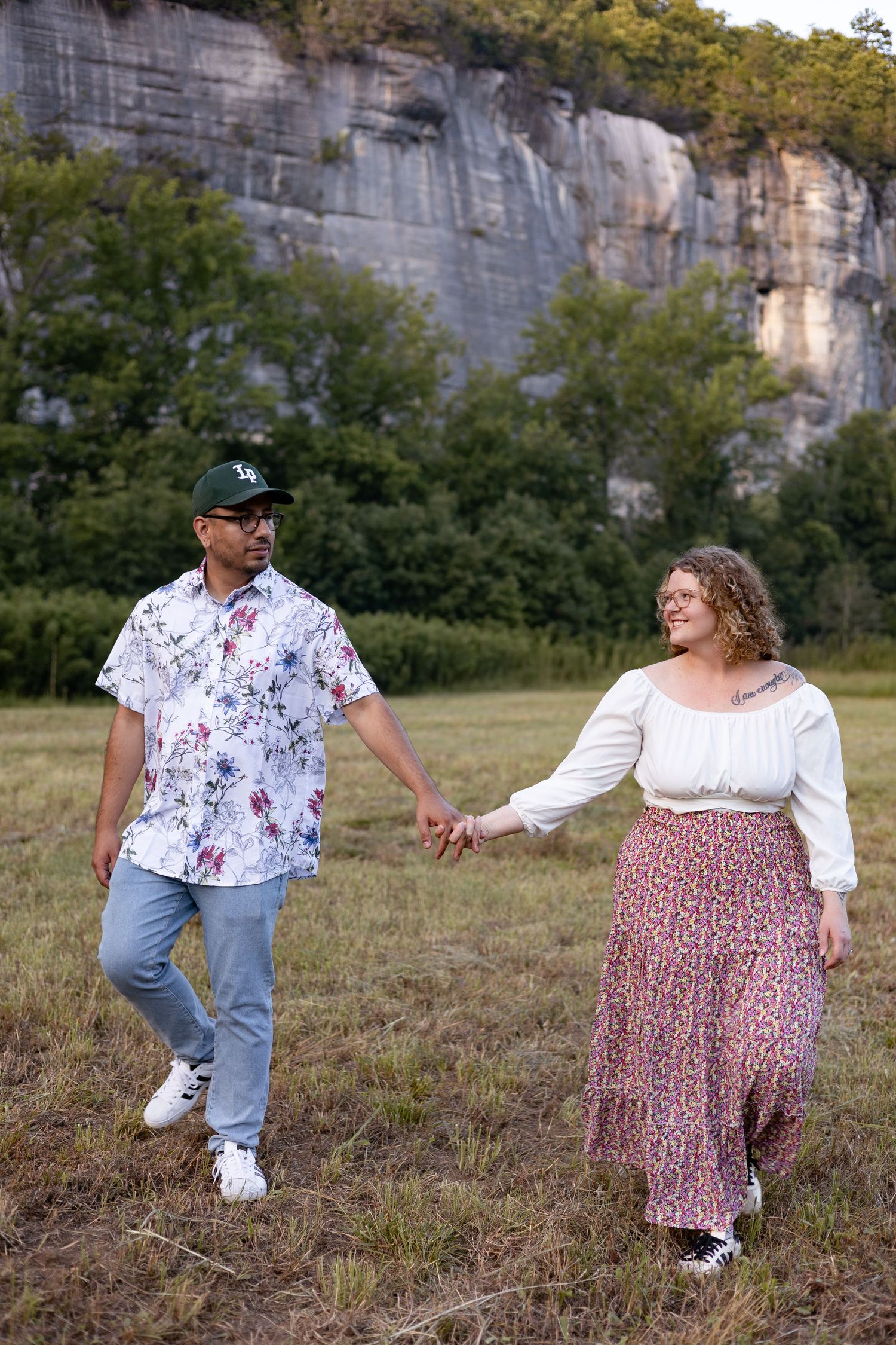 steel creek arkansas engagement photos buffalo river