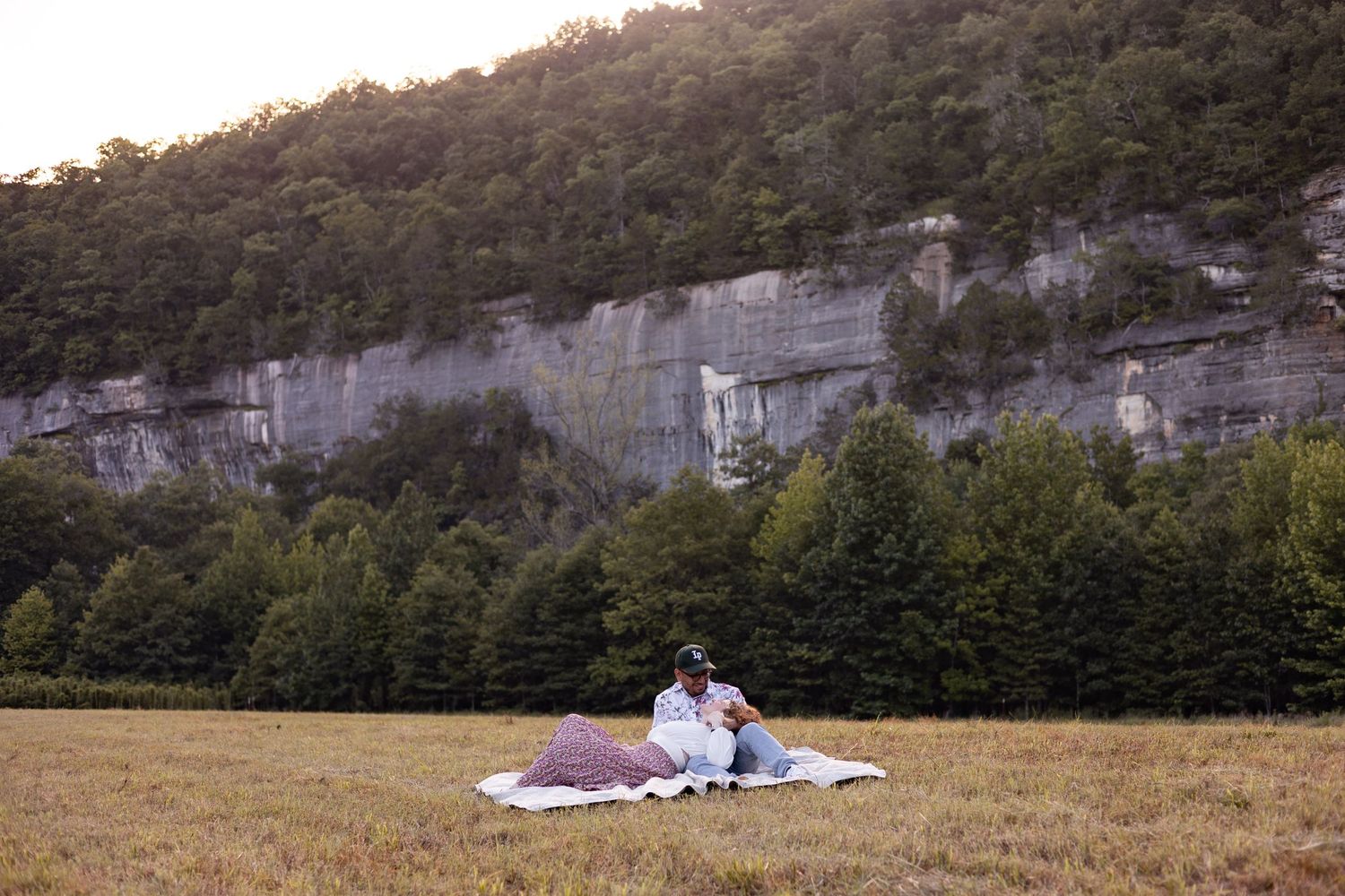steel creek arkansas buffalo river engagement photos