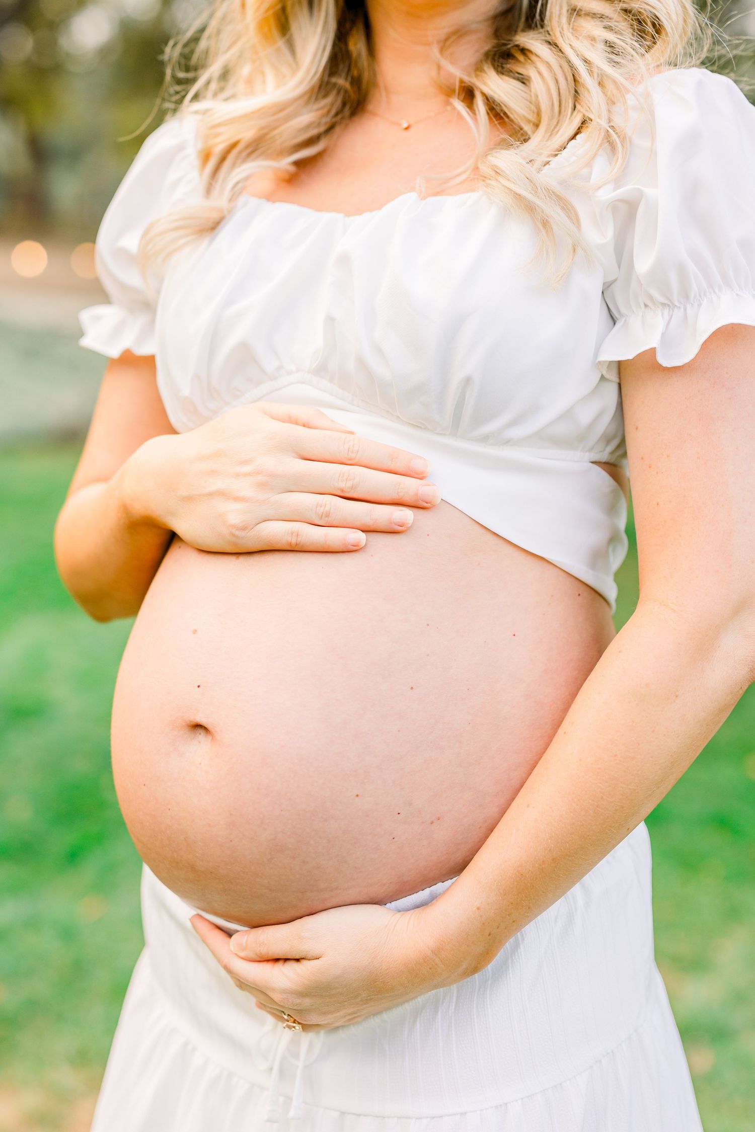 Maternity photo session on a painted canvas. Fine Art Motherhood photographer, San Jose, CA