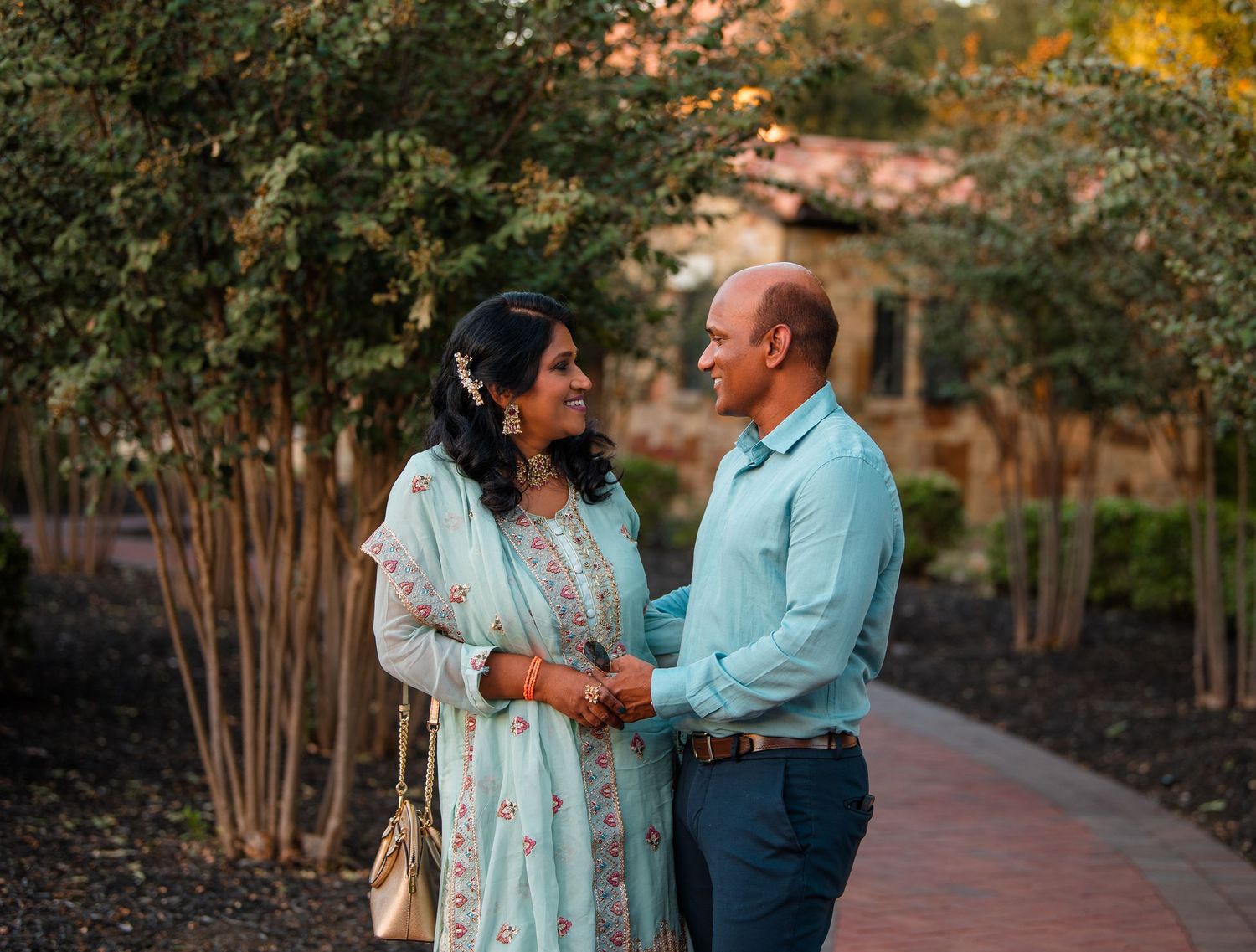 Proud parents of a sixteen-year-old stepping into womanhood.