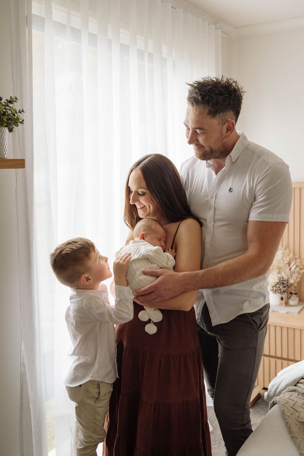 in home newborn photographer Adelaide