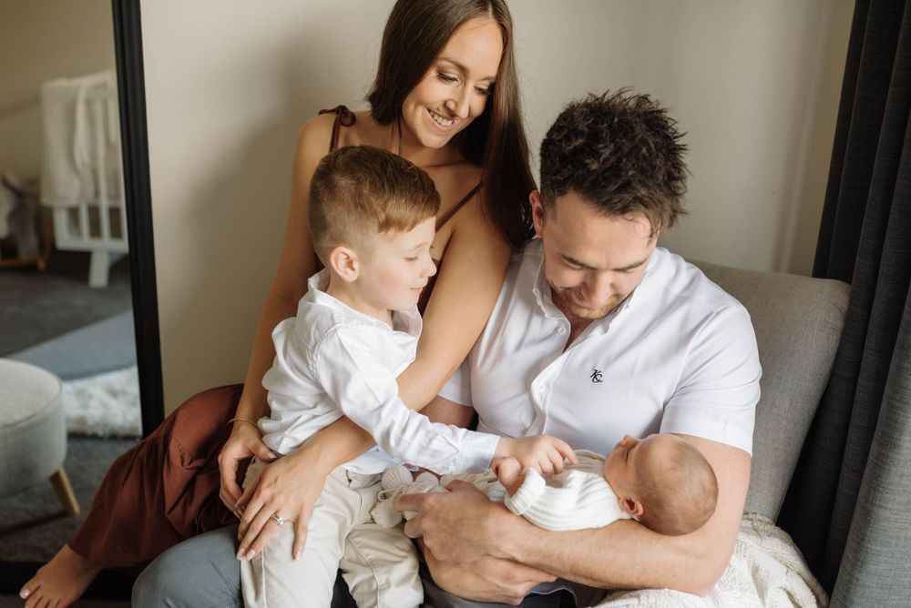 in home newborn photographer Adelaide