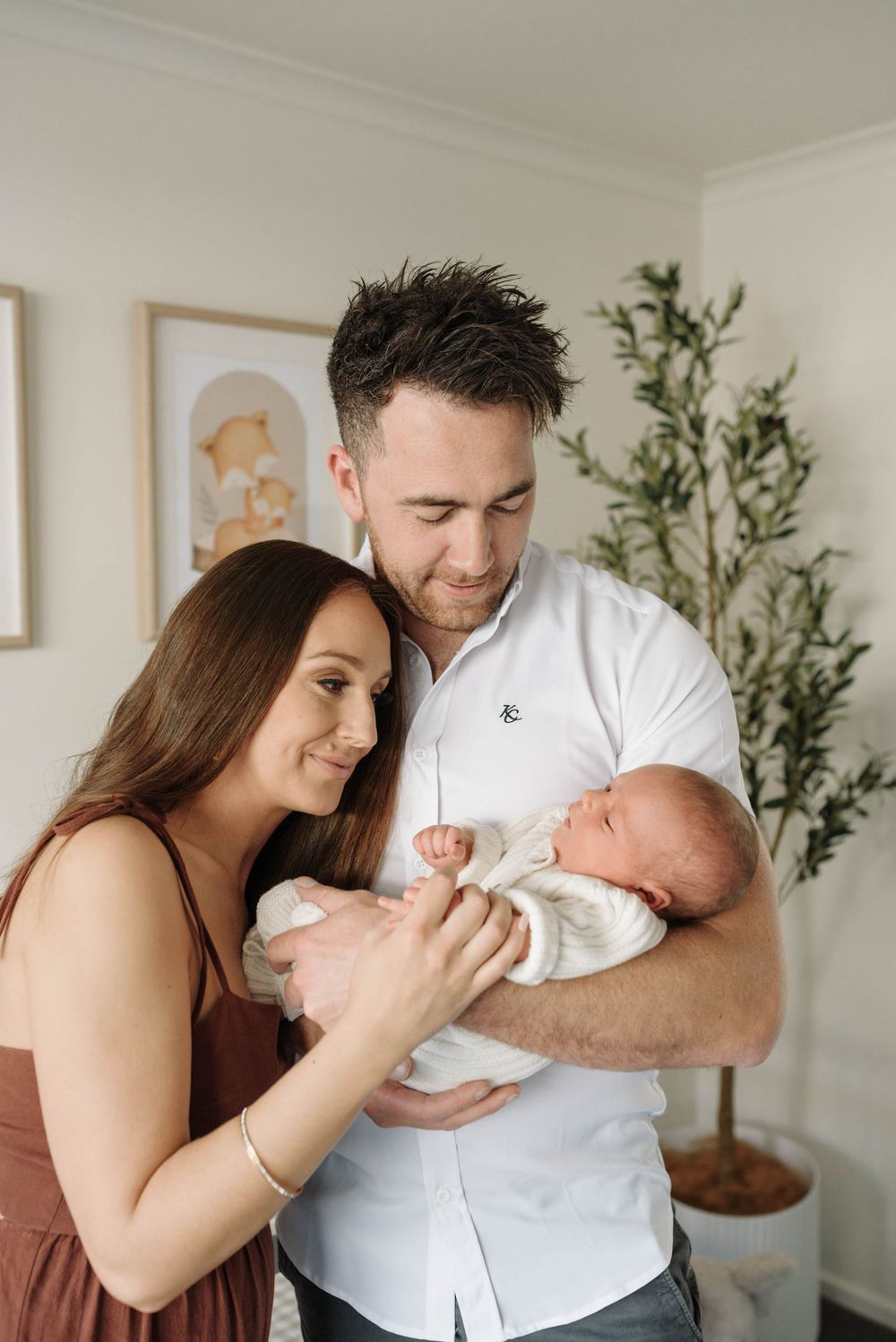 in home newborn photographer Adelaide