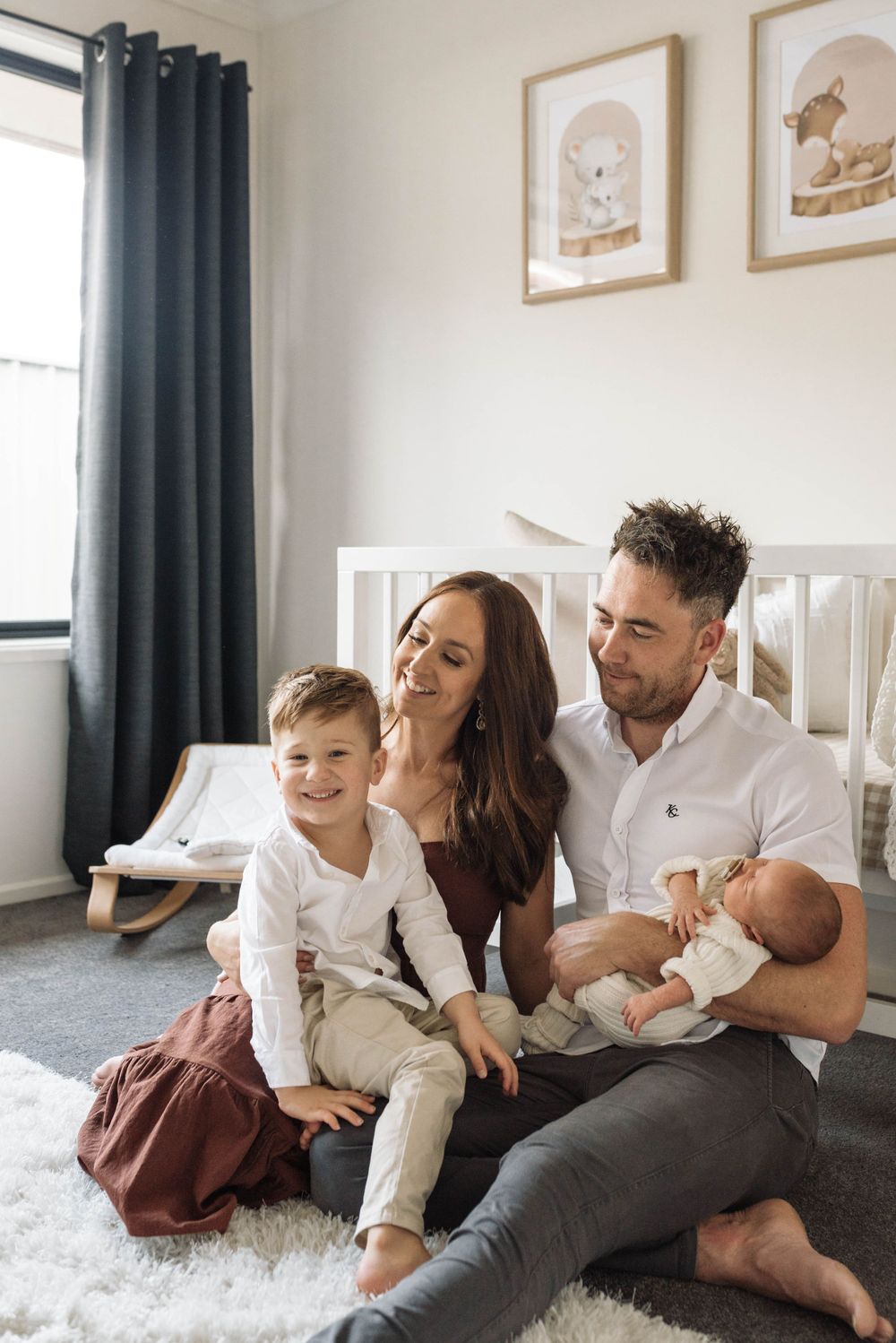 in home newborn photographer Adelaide