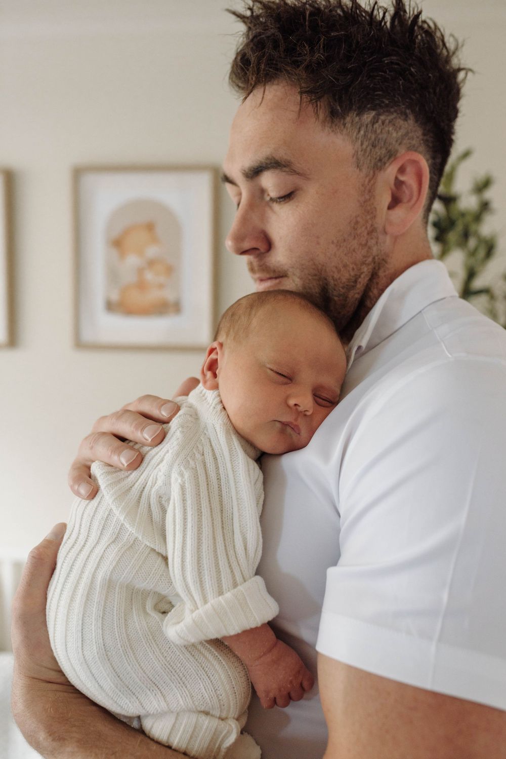 in home newborn photographer Adelaide