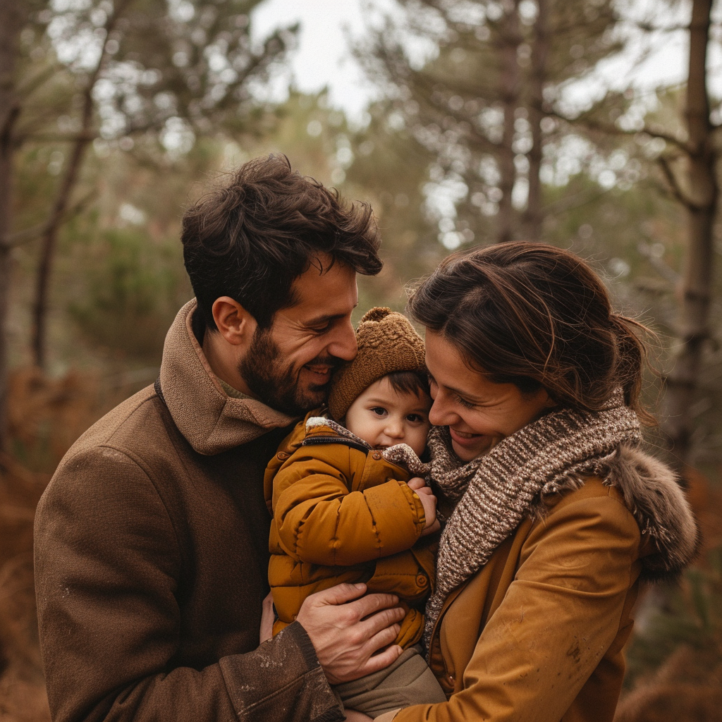 Fotografía familiar en Cerdanyola del Vallés, Barcelona | Sesiones en Exteriores y Estudio