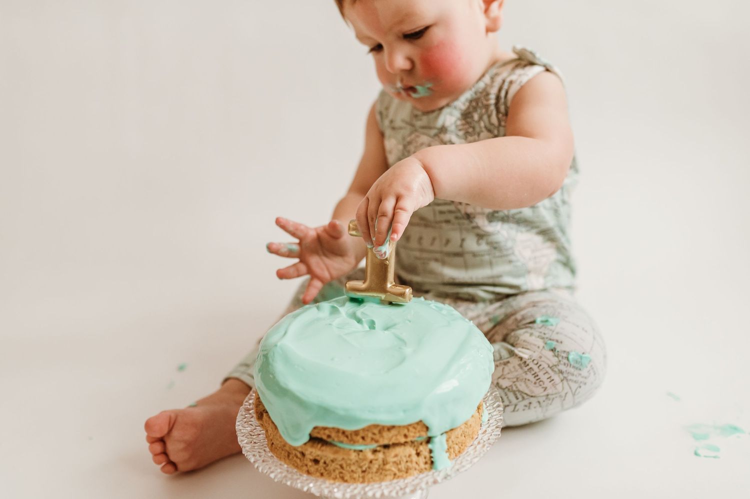 milestone cake smash session