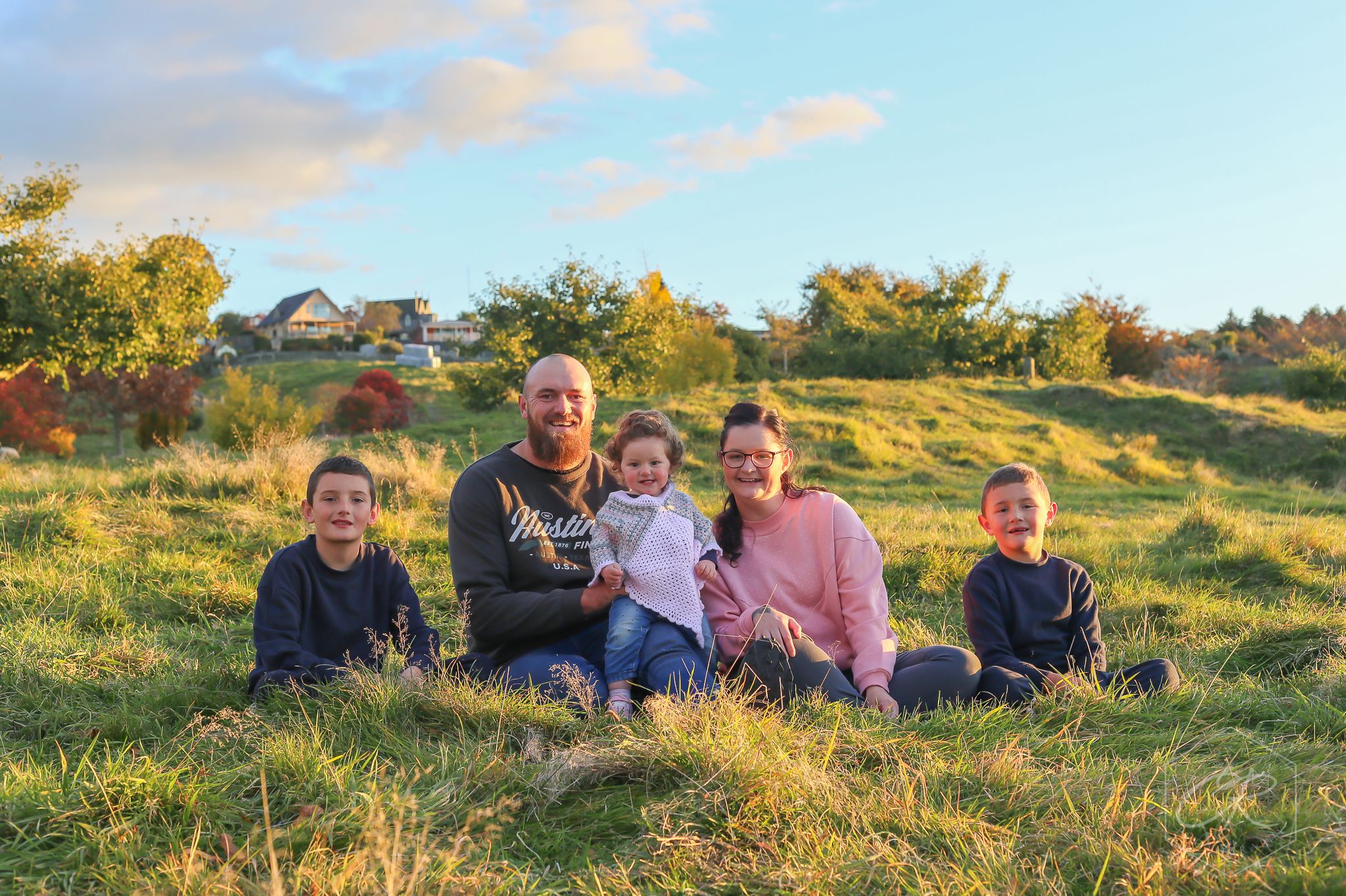 family photography in rotorua centennial park
